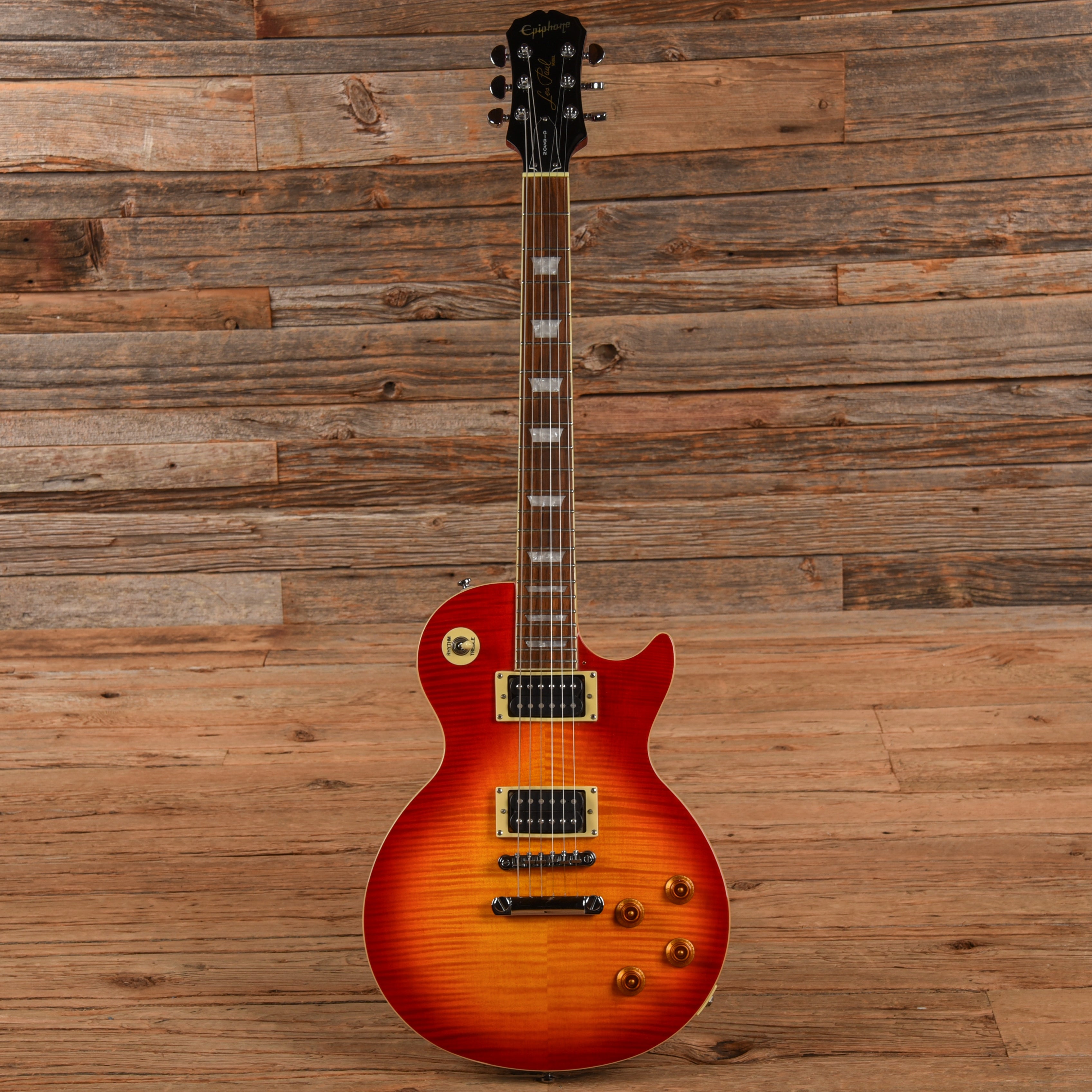 Epiphone Les Paul Standard Plus Top Cherry Sunburst 2003 Electric Guitars / Solid Body