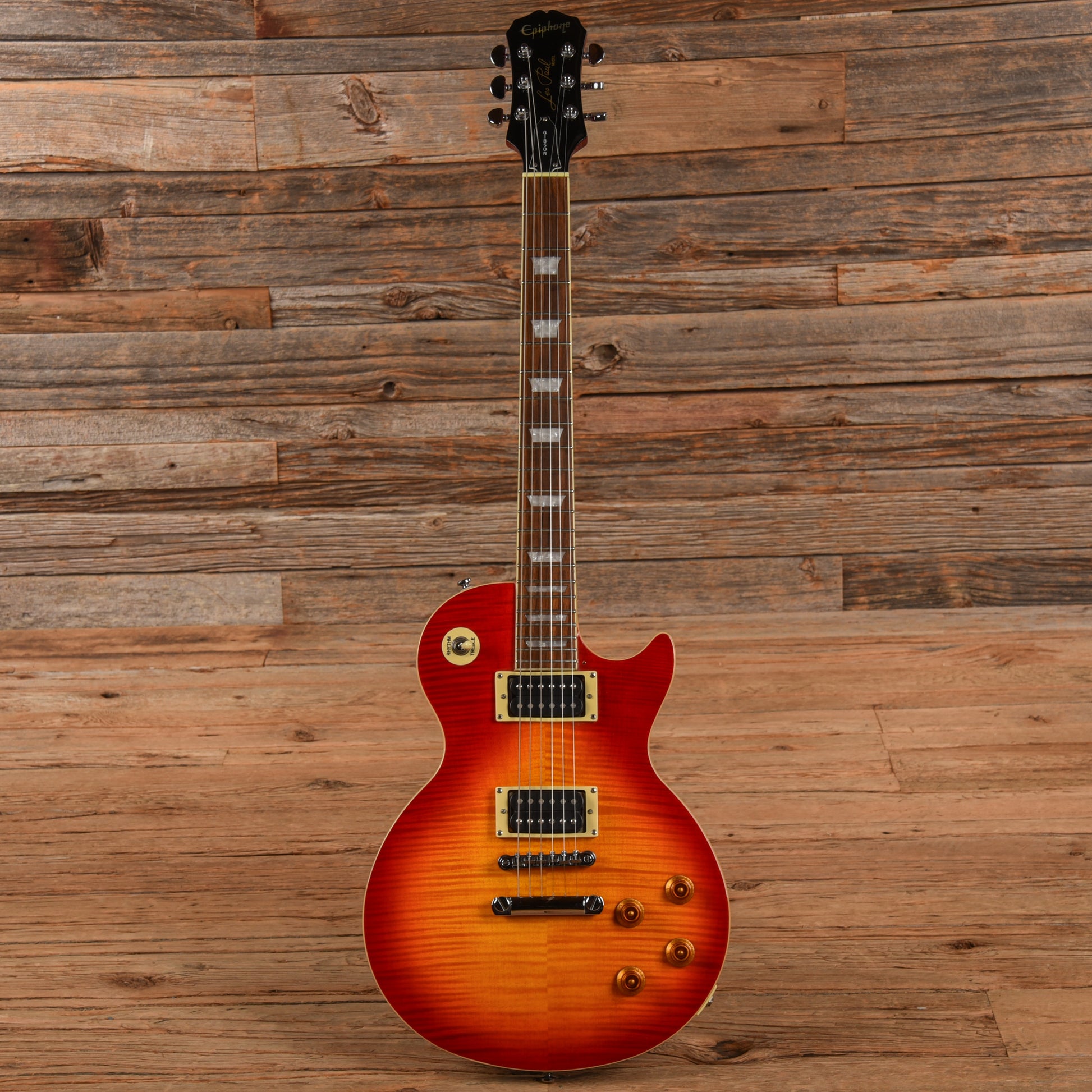 Epiphone Les Paul Standard Plus Top Cherry Sunburst 2003 Electric Guitars / Solid Body