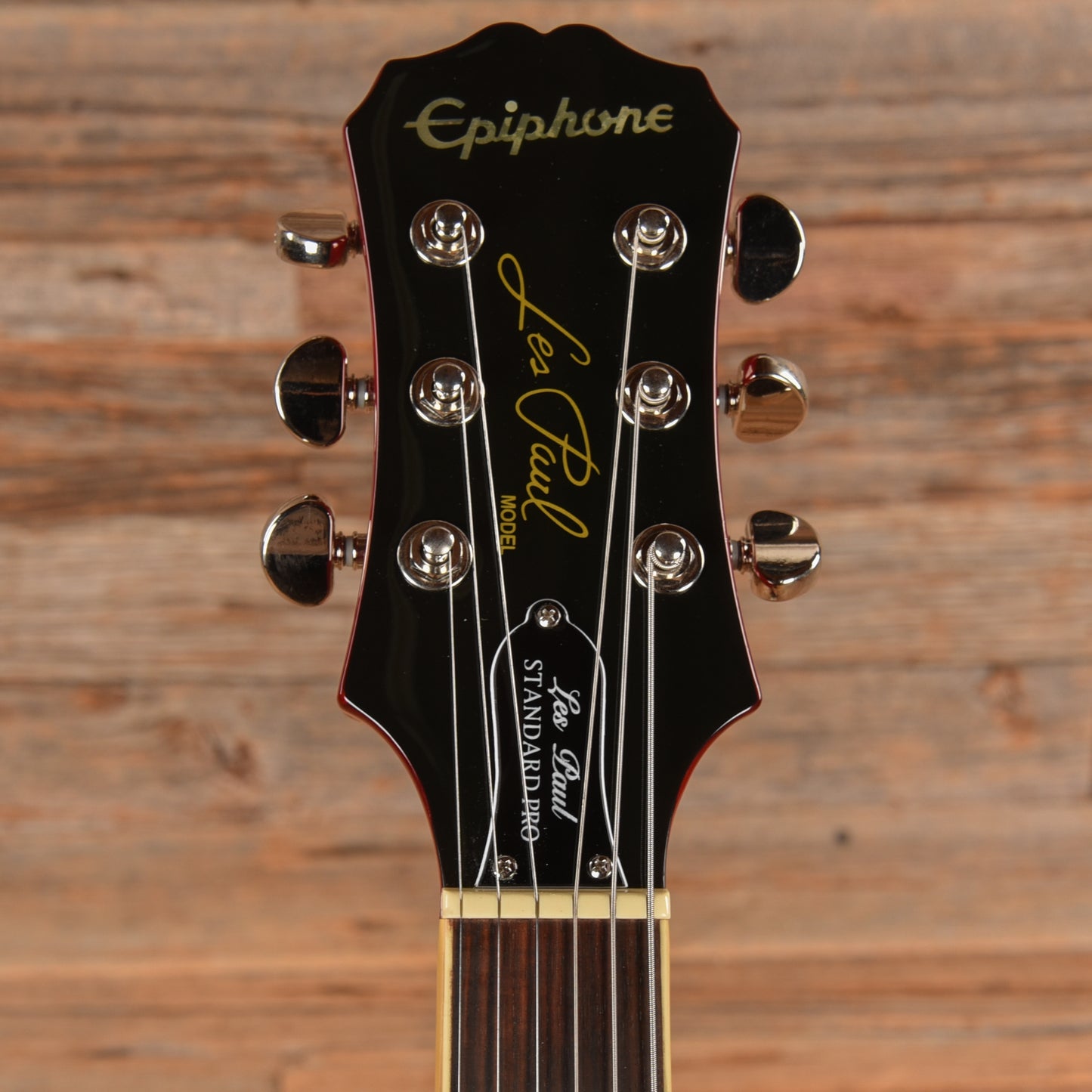 Epiphone Les Paul Standard Plus Top Pro Cherry Sunburst 2014 LEFTY Electric Guitars / Solid Body