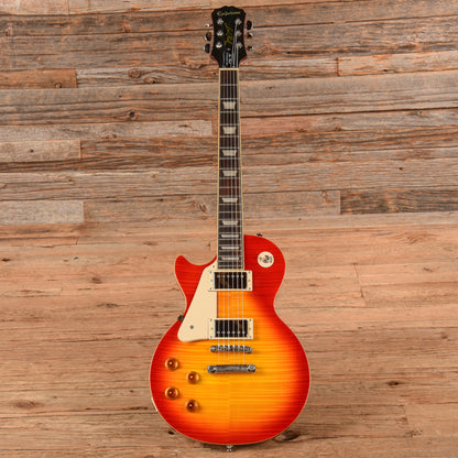 Epiphone Les Paul Standard Plus Top Pro Cherry Sunburst 2014 LEFTY Electric Guitars / Solid Body