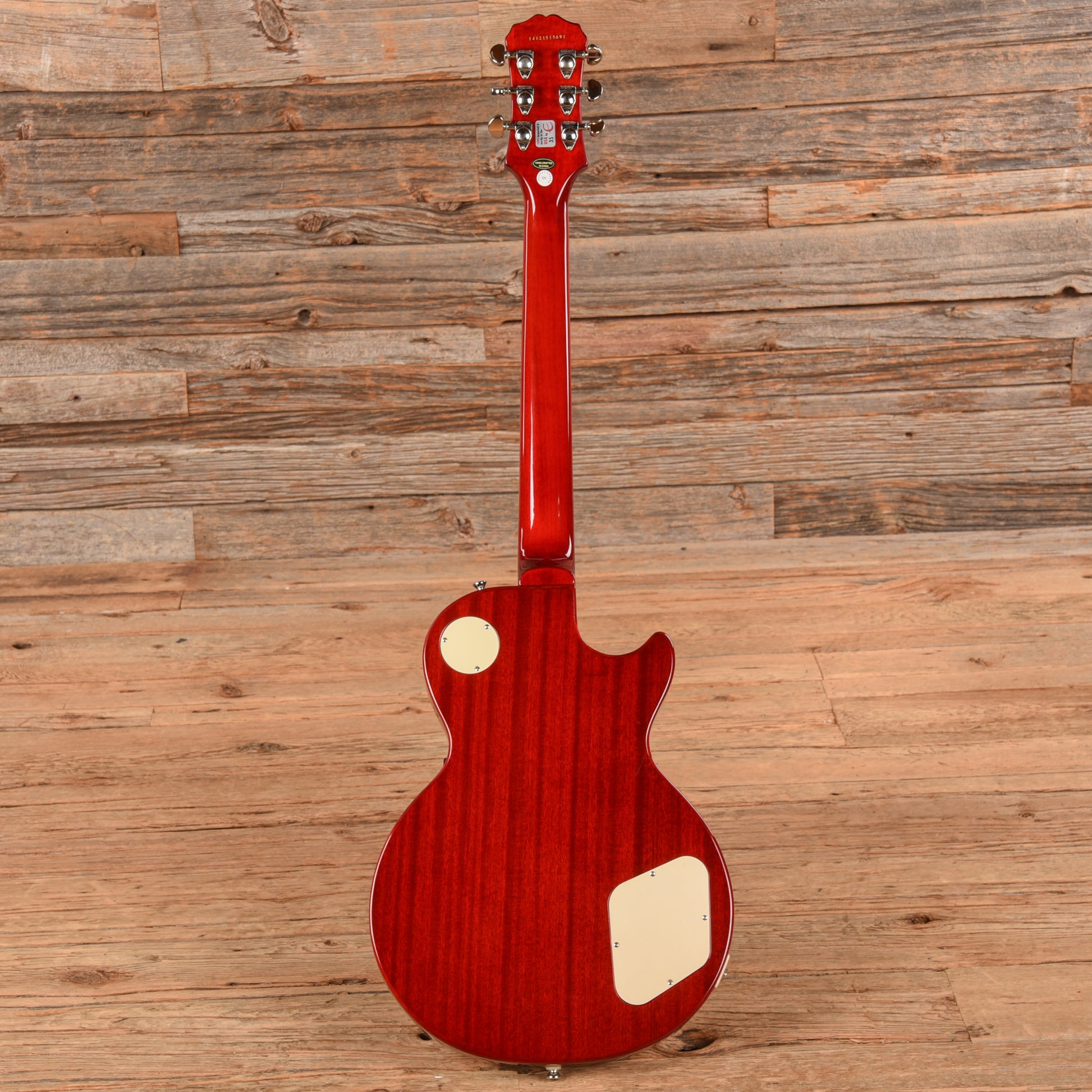 Epiphone Les Paul Standard Plus Top Pro Cherry Sunburst 2014 LEFTY Electric Guitars / Solid Body