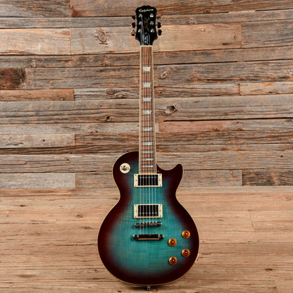 Epiphone Les Paul Standard Pro Blueberry Burst Electric Guitars / Solid Body