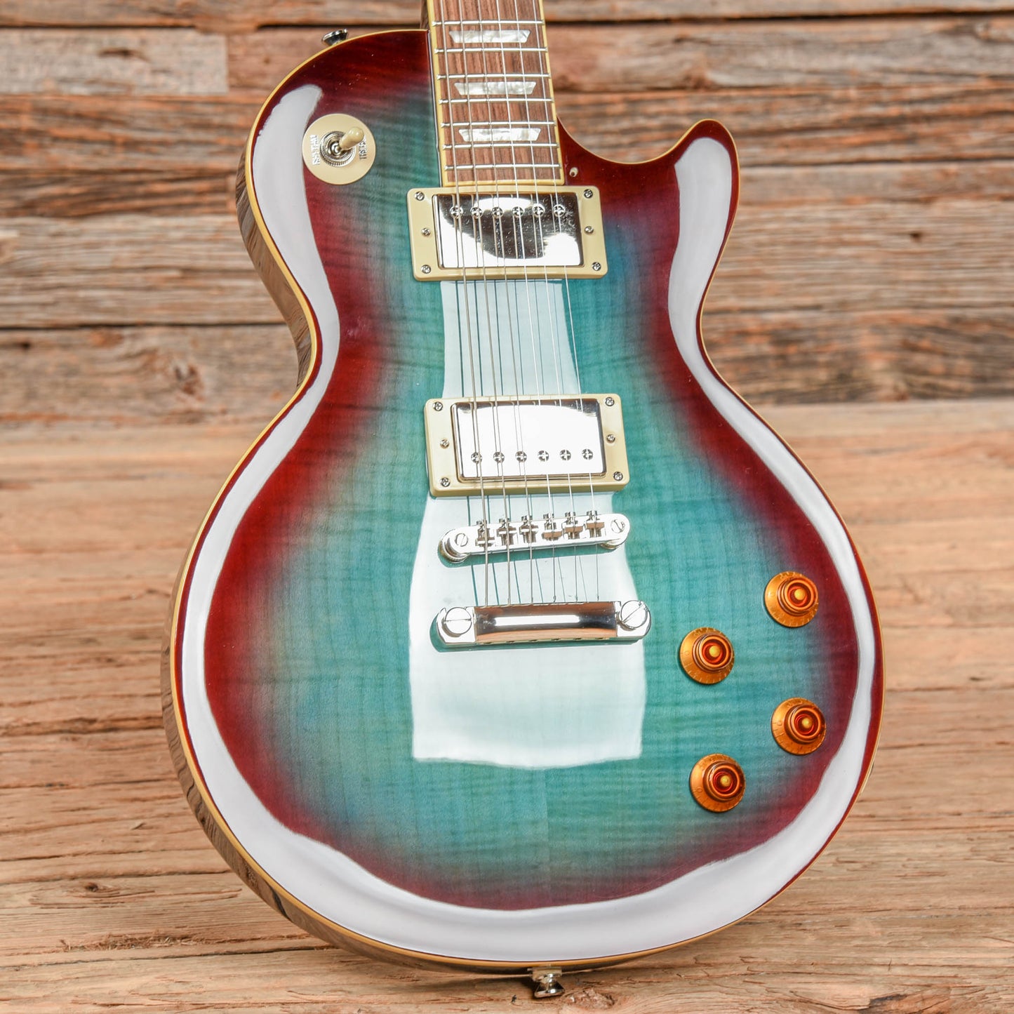 Epiphone Les Paul Standard Pro Blueberry Burst Electric Guitars / Solid Body