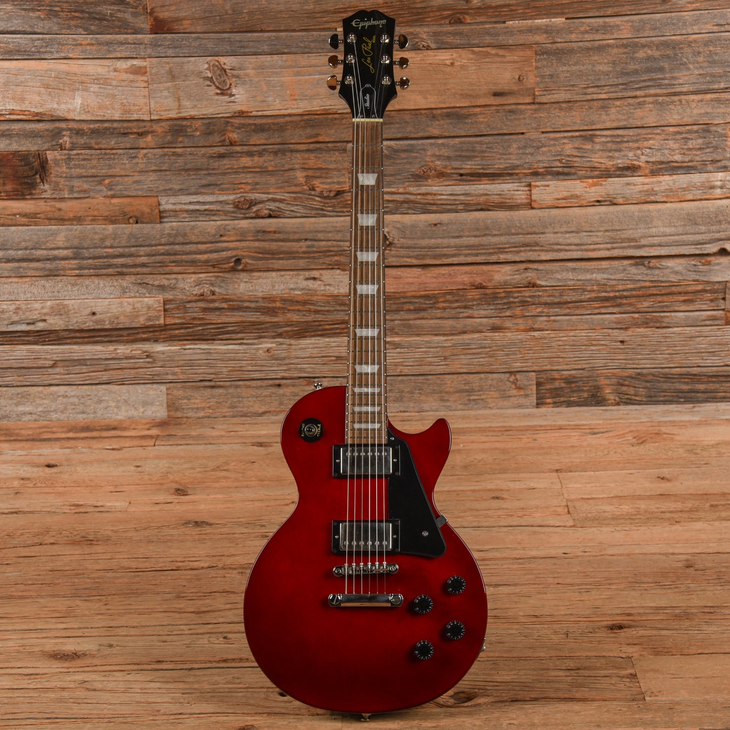 Epiphone Les Paul Studio Cherry 2021 Electric Guitars / Solid Body