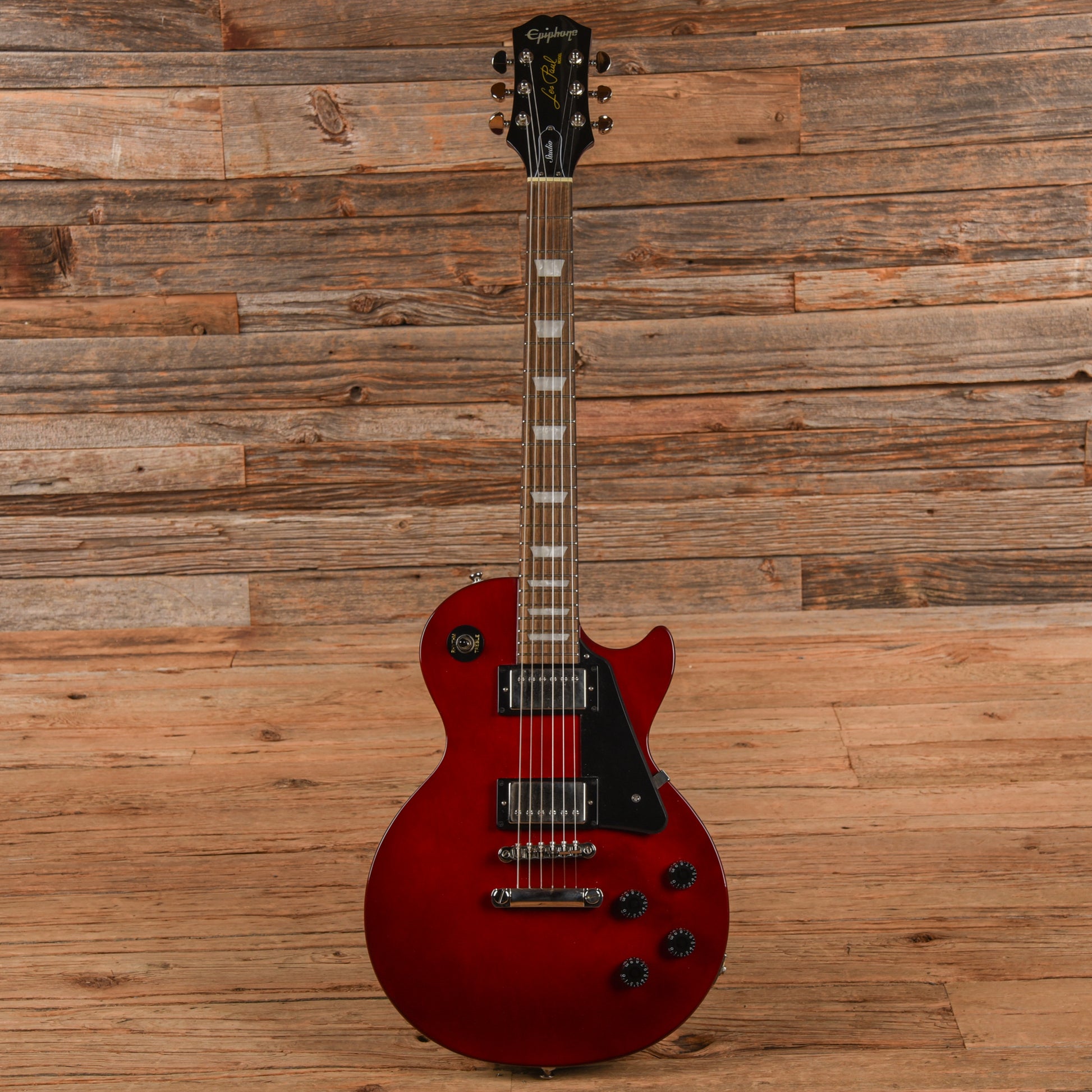 Epiphone Les Paul Studio Cherry 2021 Electric Guitars / Solid Body