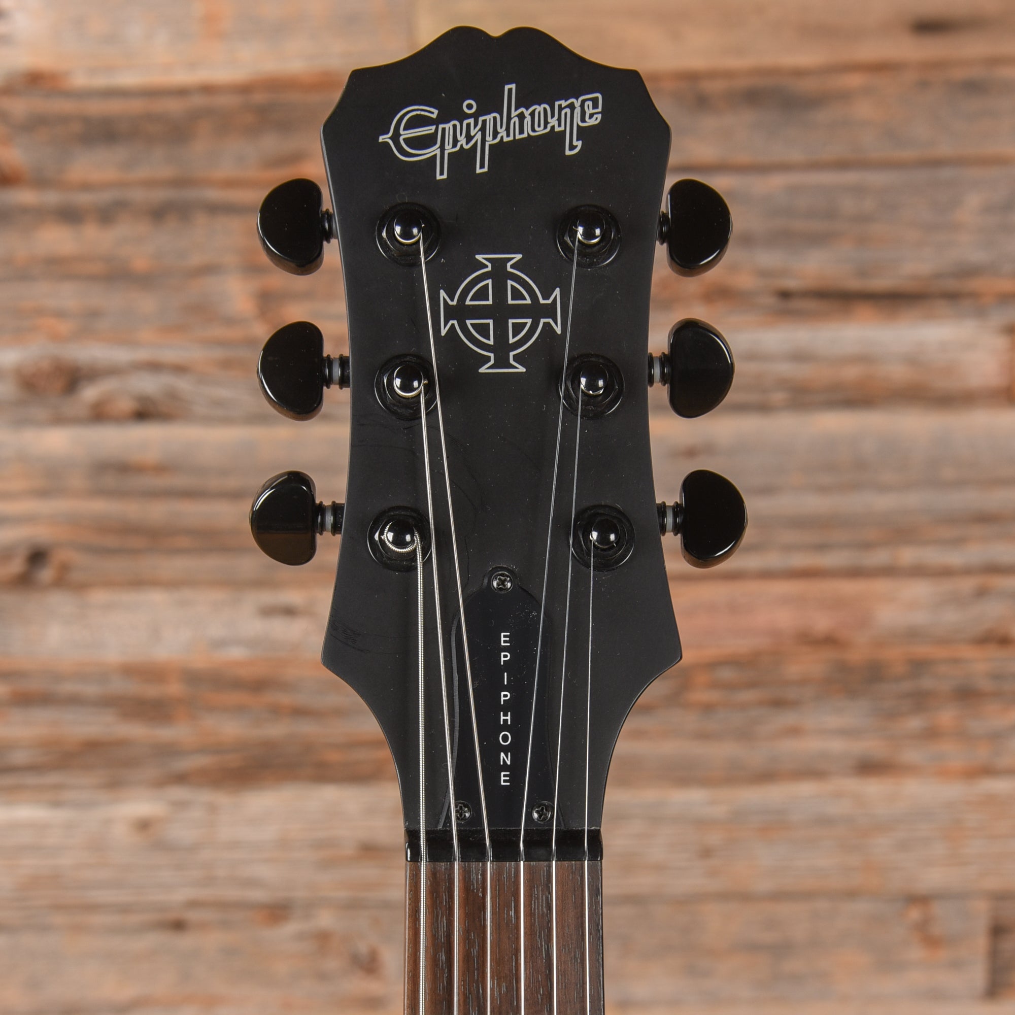 Epiphone Les Paul Studio Goth Black 2016 Electric Guitars / Solid Body