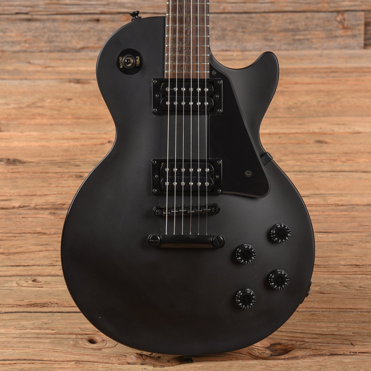 Epiphone Les Paul Studio Goth Black 2016 Electric Guitars / Solid Body