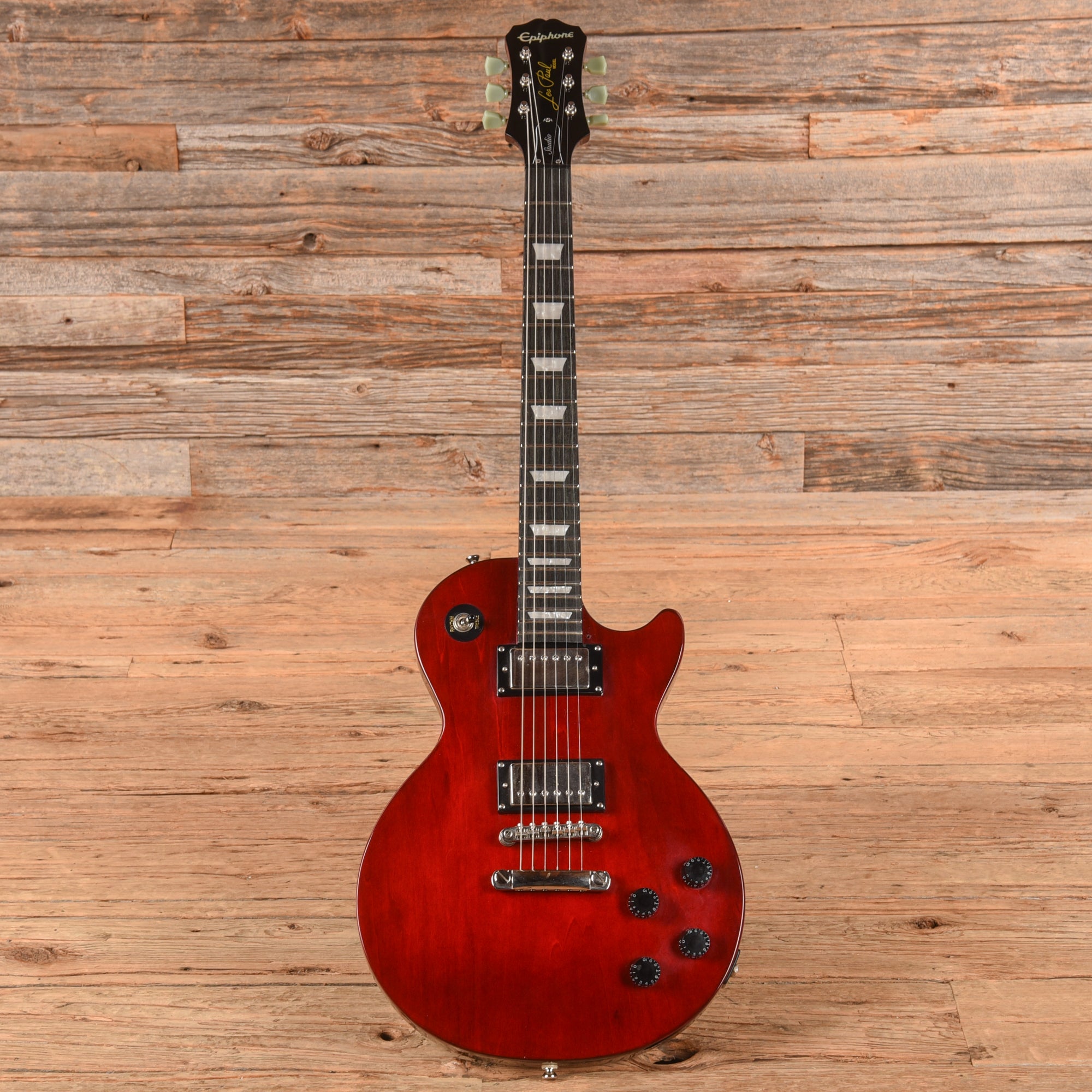 Epiphone Les Paul Studio Wine Red 2017 Electric Guitars / Solid Body