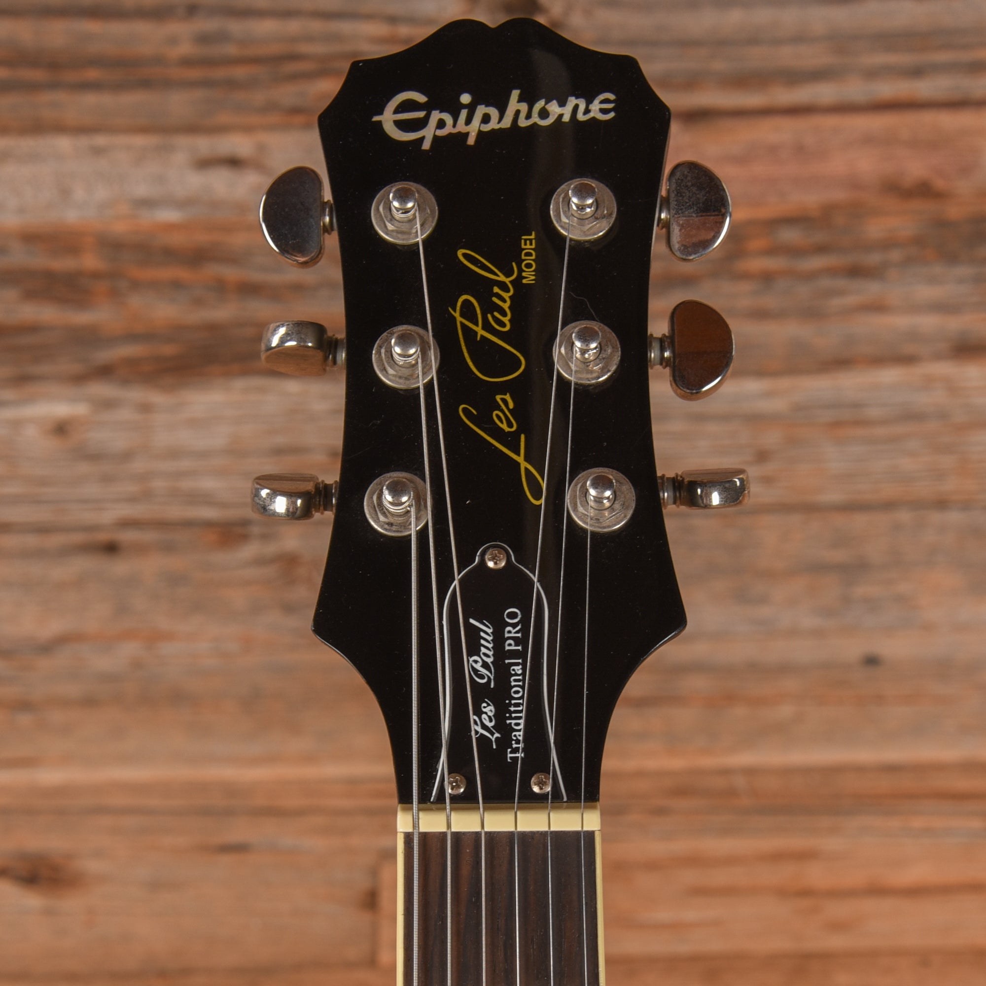 Epiphone Les Paul Traditional Pro Ebony 2014 Electric Guitars / Solid Body