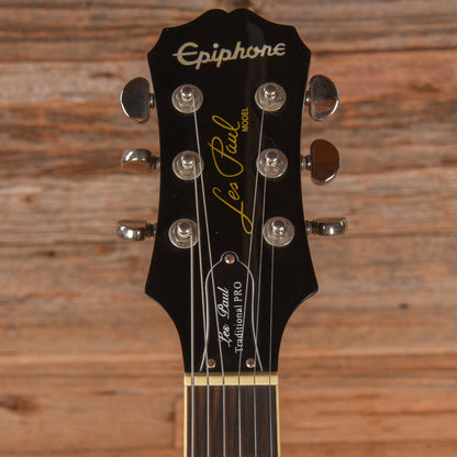 Epiphone Les Paul Traditional Pro Ebony 2014 Electric Guitars / Solid Body