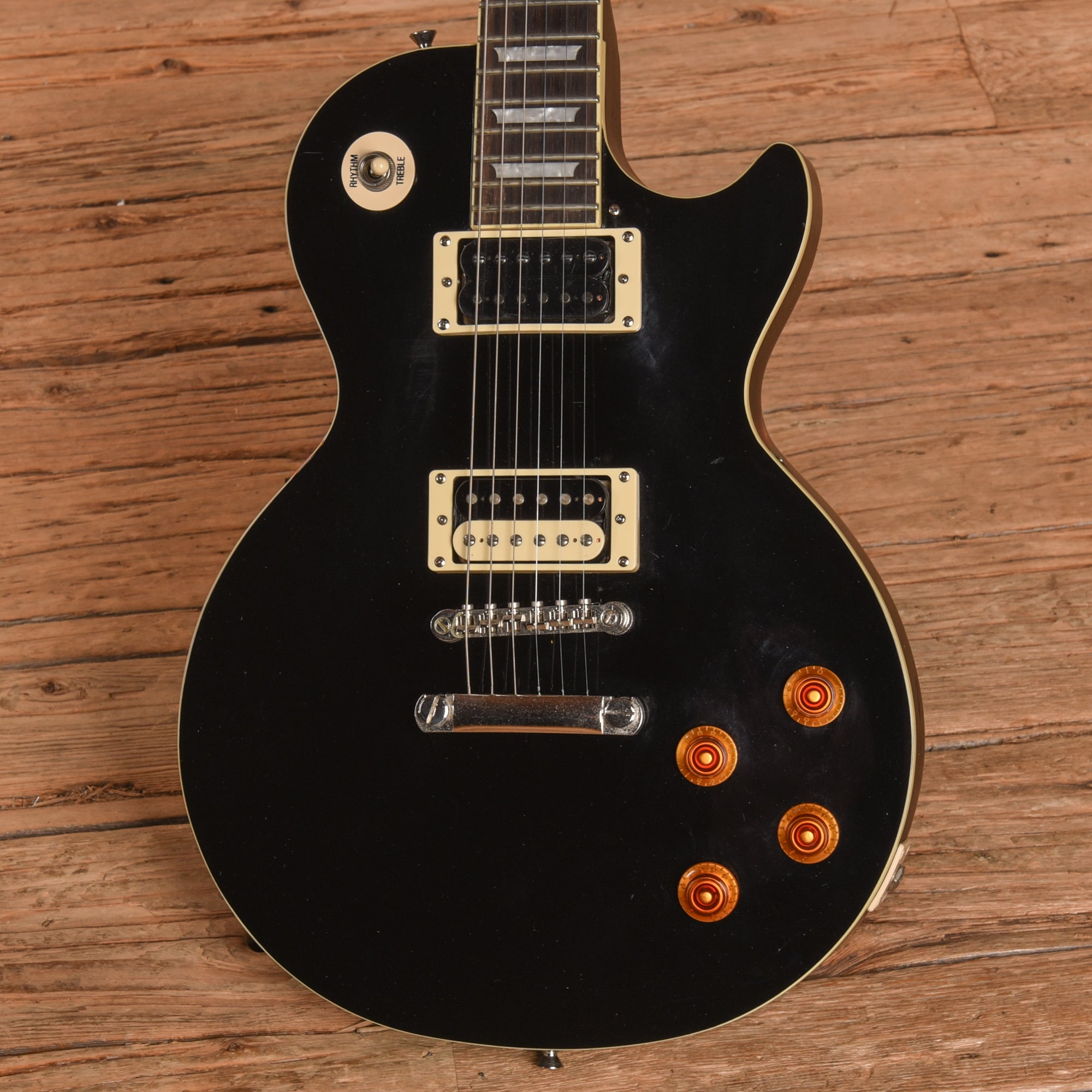 Epiphone Les Paul Traditional Pro Ebony 2014 Electric Guitars / Solid Body