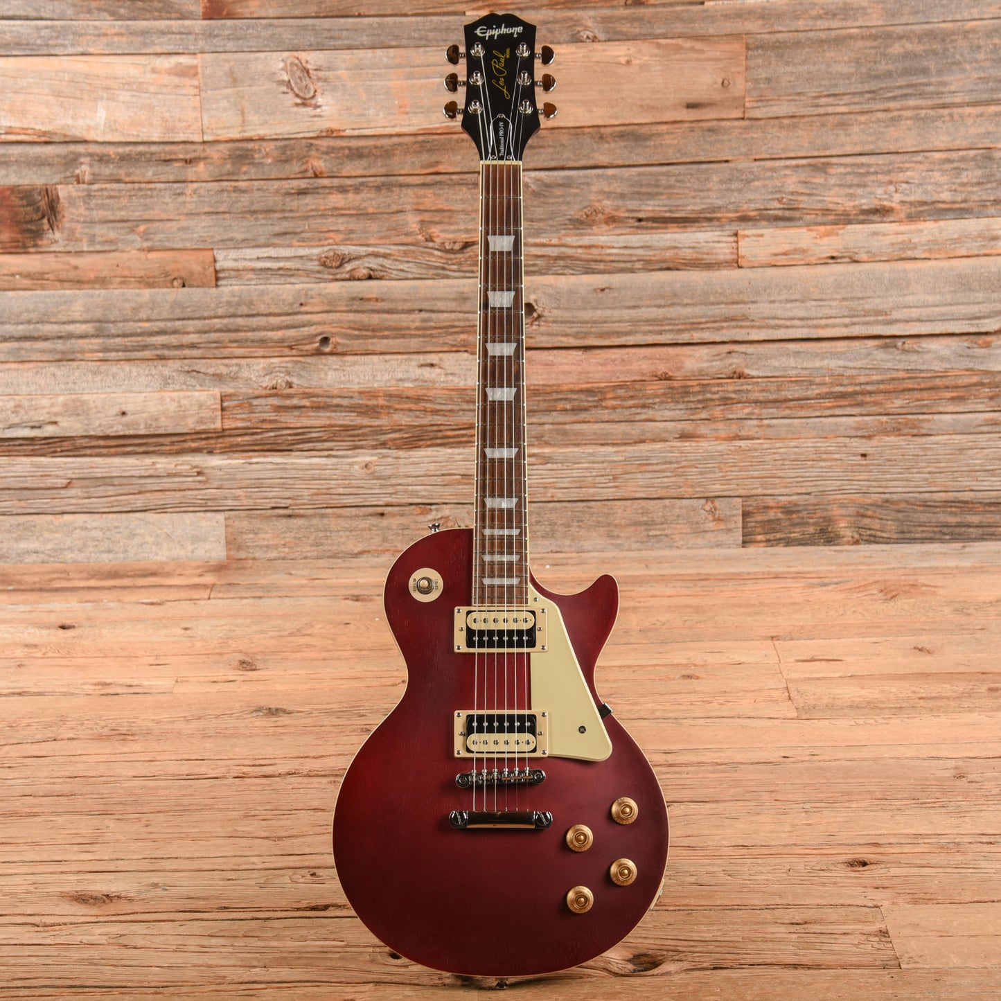 Epiphone Les Paul Traditional Pro IV Wine Red 2022 Electric Guitars / Solid Body