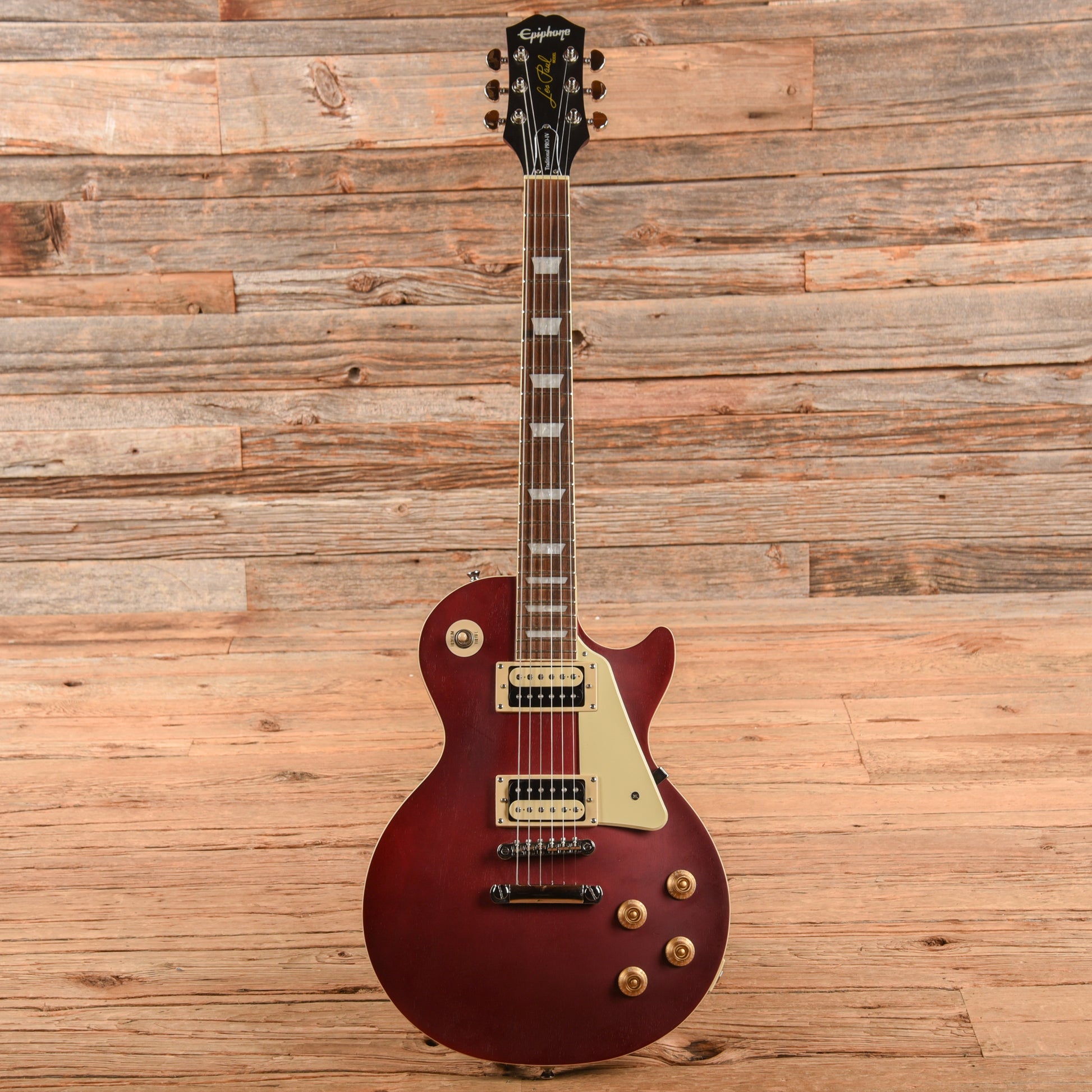 Epiphone Les Paul Traditional Pro IV Wine Red 2022 Electric Guitars / Solid Body