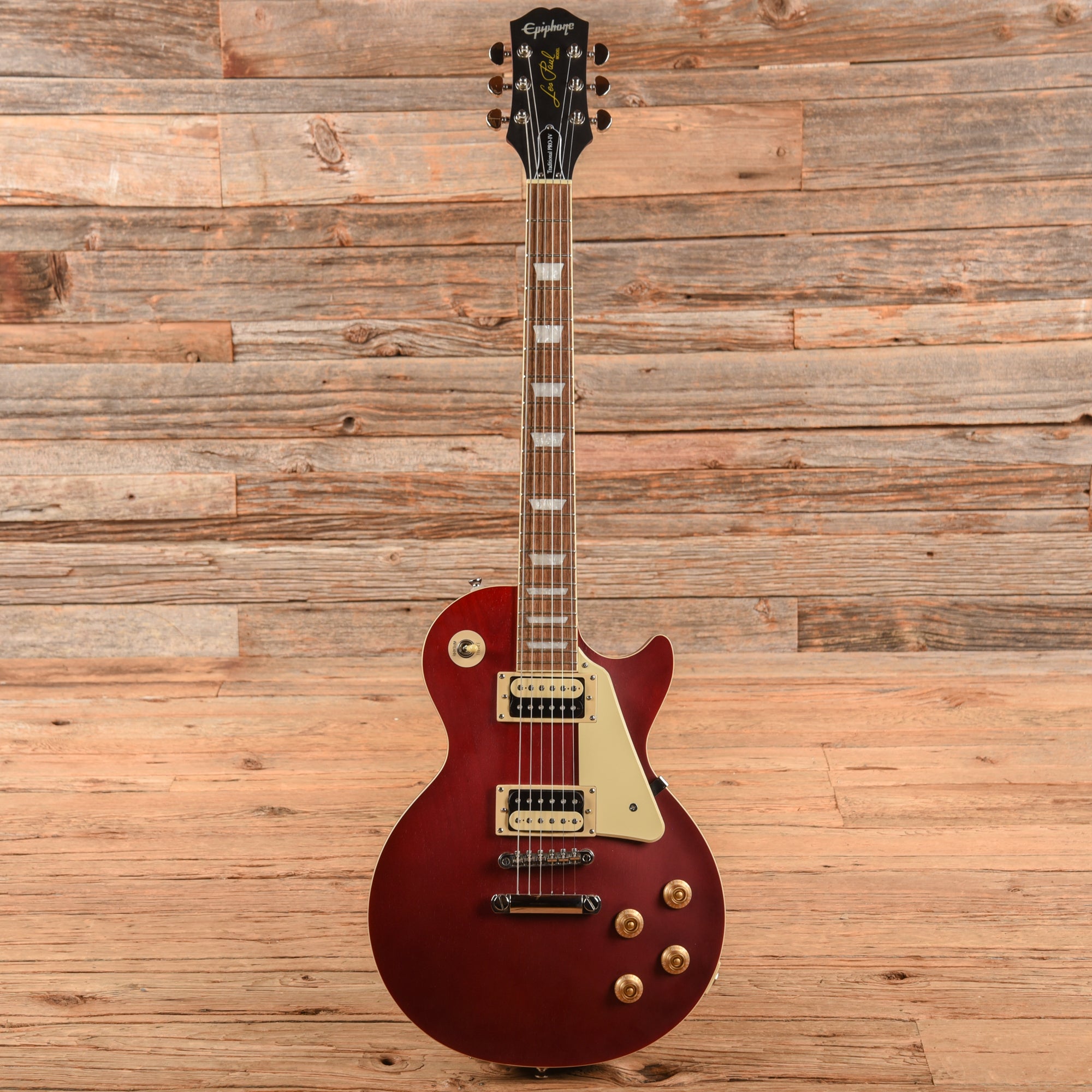 Epiphone Les Paul Traditional Pro VI Wine Red 2022 Electric Guitars / Solid Body