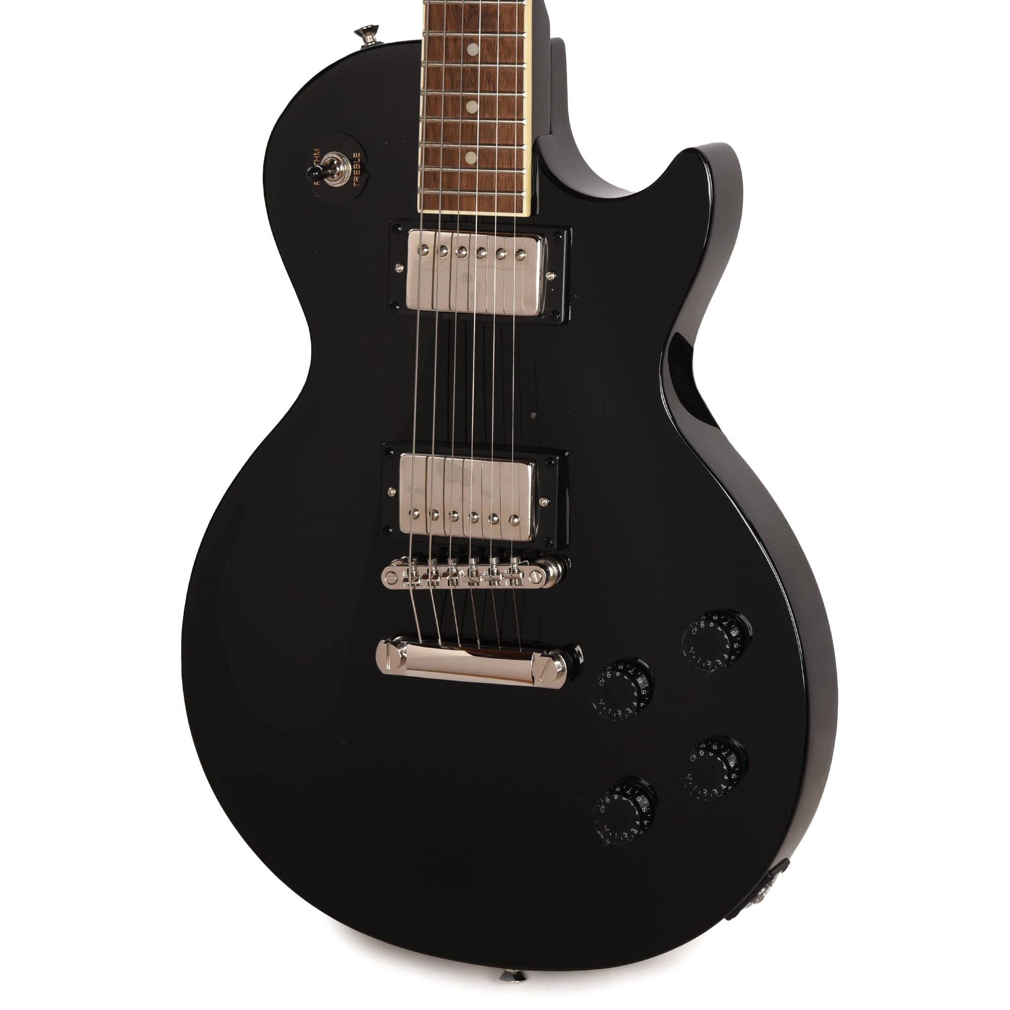 Epiphone Les Paul Tribute Ebony Electric Guitars / Solid Body