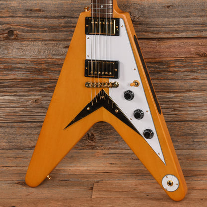 Epiphone Limited Edition '58 Korina Flying V Reissue Natural 2023 Electric Guitars / Solid Body