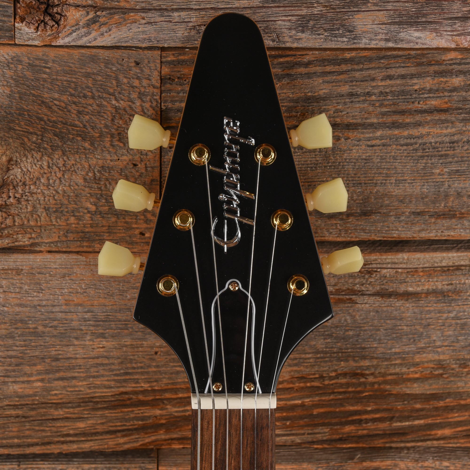 Epiphone Limited Edition '58 Korina Flying V Reissue Natural 2023 Electric Guitars / Solid Body