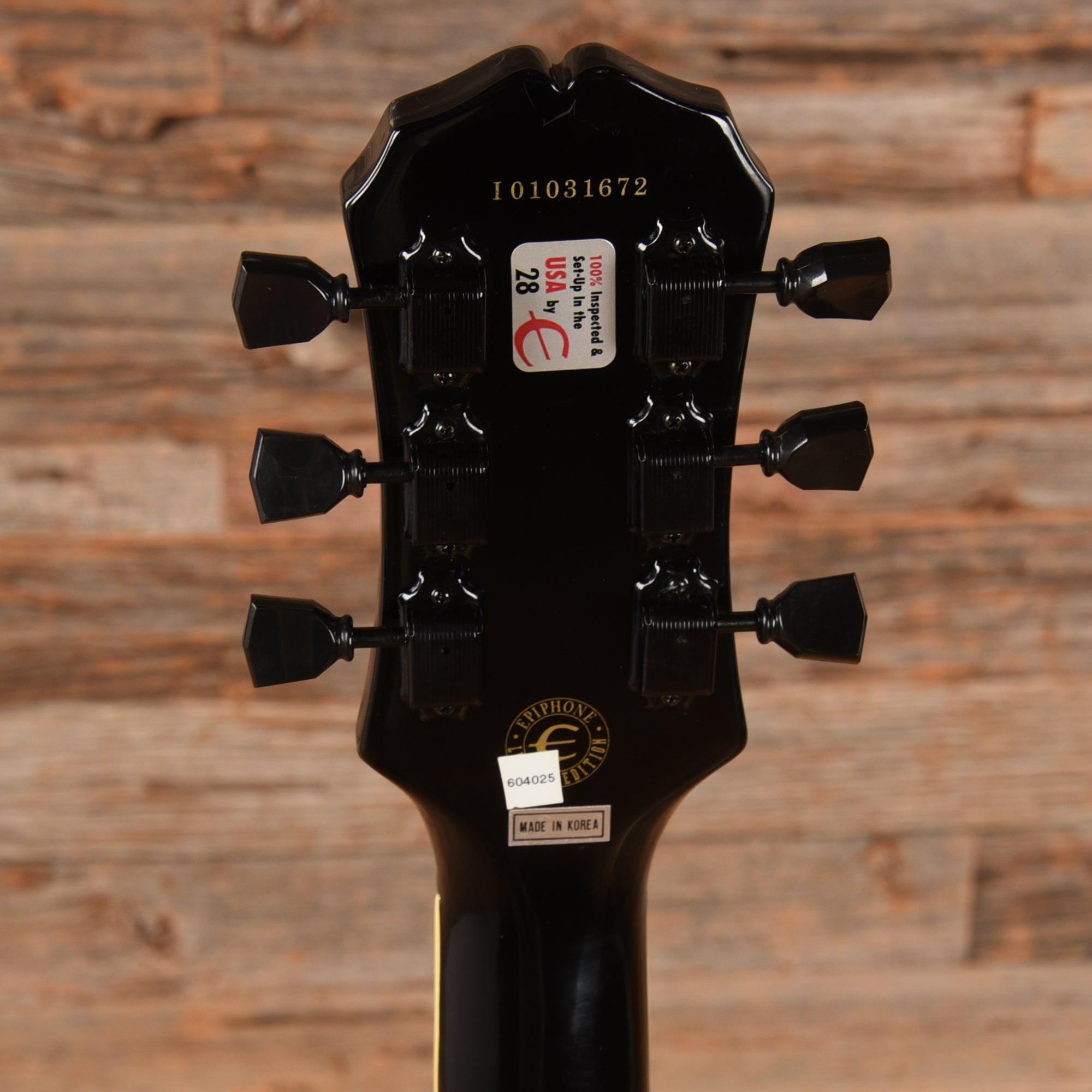 Epiphone Limited Edition Les Paul Standard Transparent Black 2000 Electric Guitars / Solid Body