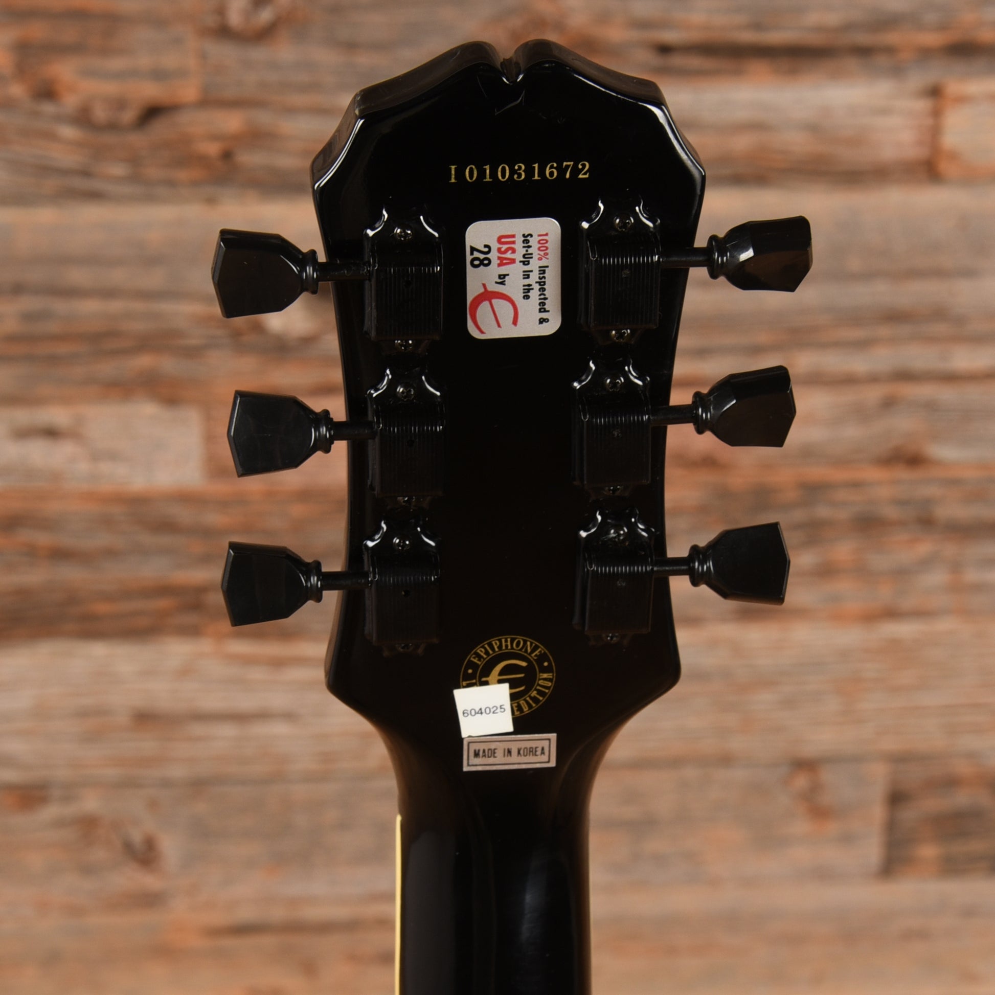 Epiphone Limited Edition Les Paul Standard Transparent Black 2000 Electric Guitars / Solid Body