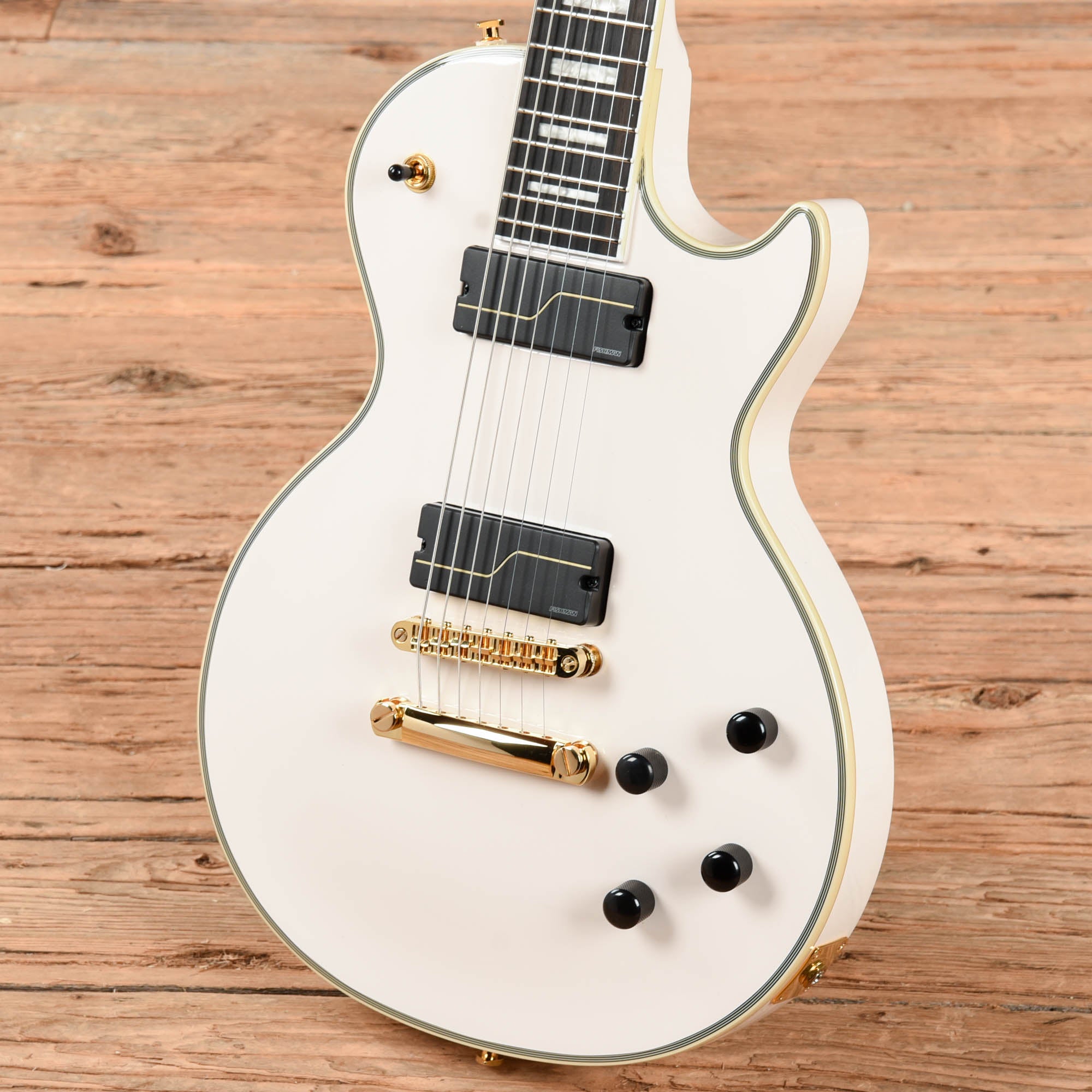 Epiphone Matt Heafy Les Paul Custom Origins 7-String Snow White 2022 Electric Guitars / Solid Body
