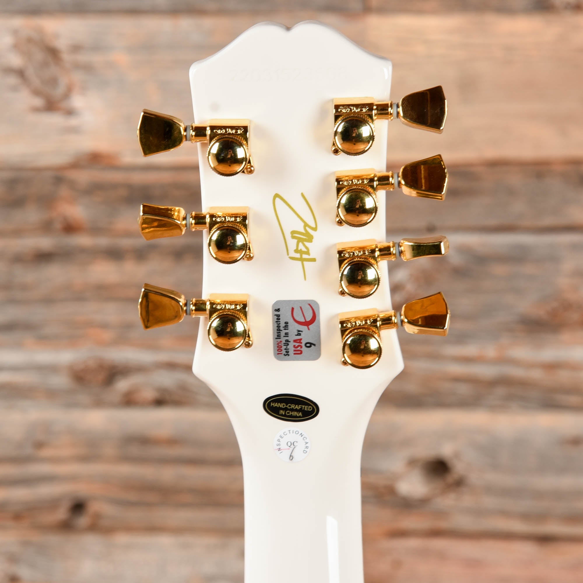 Epiphone Matt Heafy Les Paul Custom Origins 7-String Snow White 2022 Electric Guitars / Solid Body