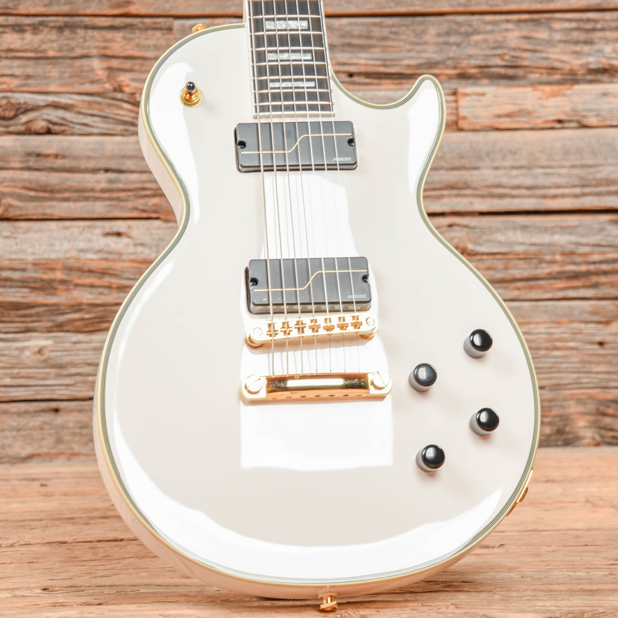 Epiphone Matt Heafy Les Paul Custom Origins 7-String Snow White 2022 Electric Guitars / Solid Body