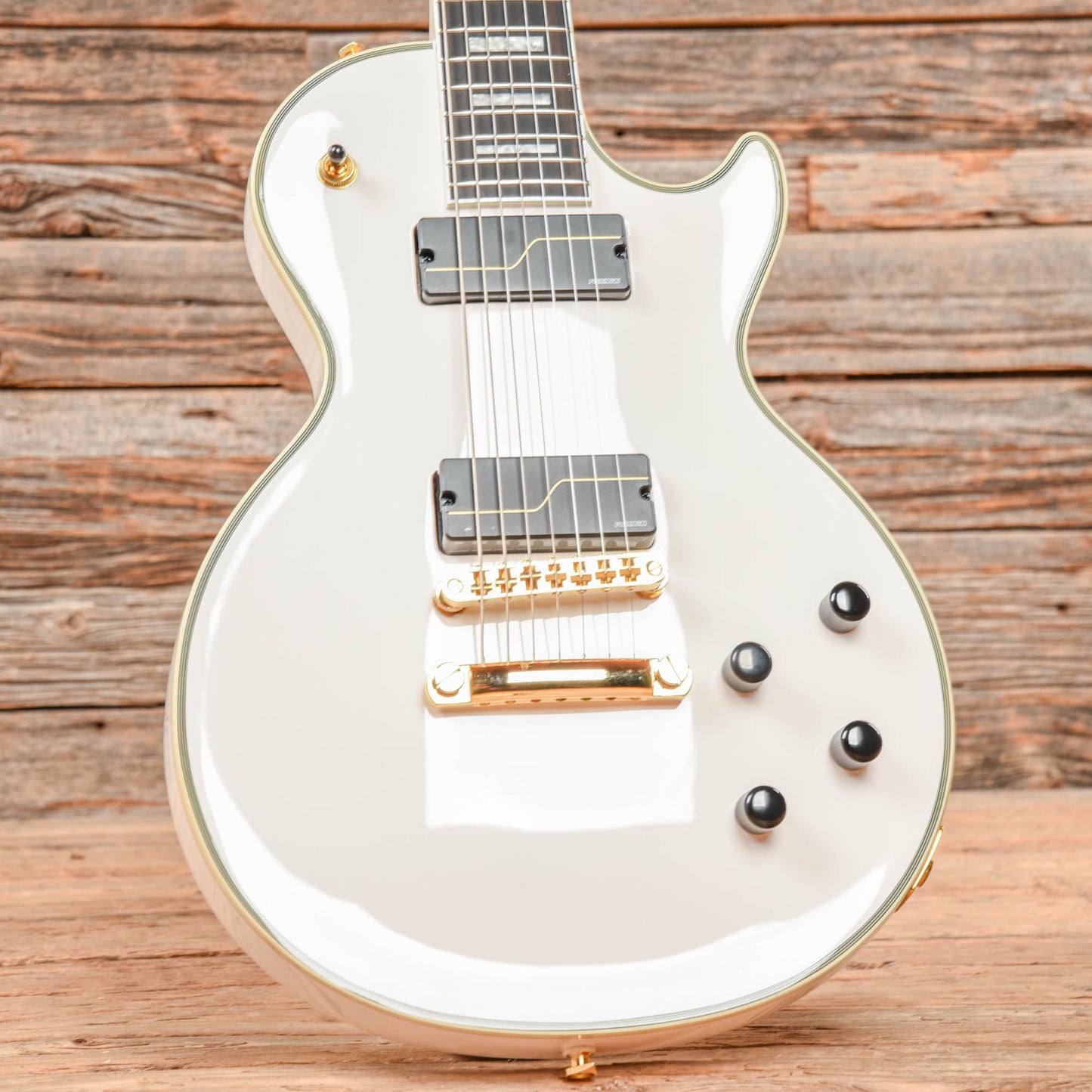 Epiphone Matt Heafy Les Paul Custom Origins 7-String Snow White 2022 Electric Guitars / Solid Body