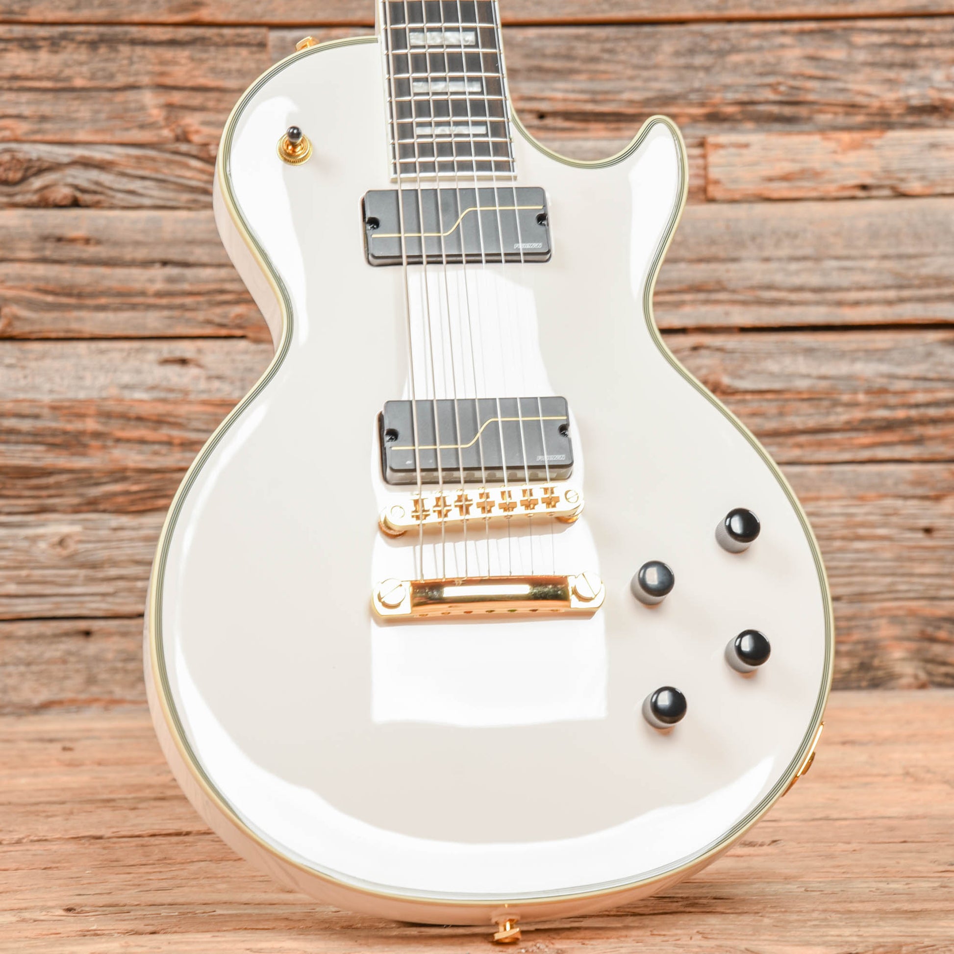 Epiphone Matt Heafy Les Paul Custom Origins 7-String Snow White 2022 Electric Guitars / Solid Body