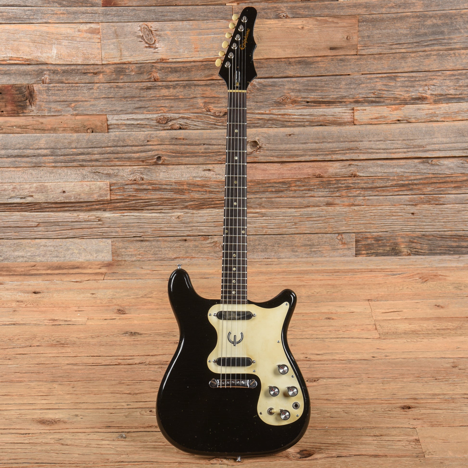 Epiphone Olympic Double Black 1965 Electric Guitars / Solid Body
