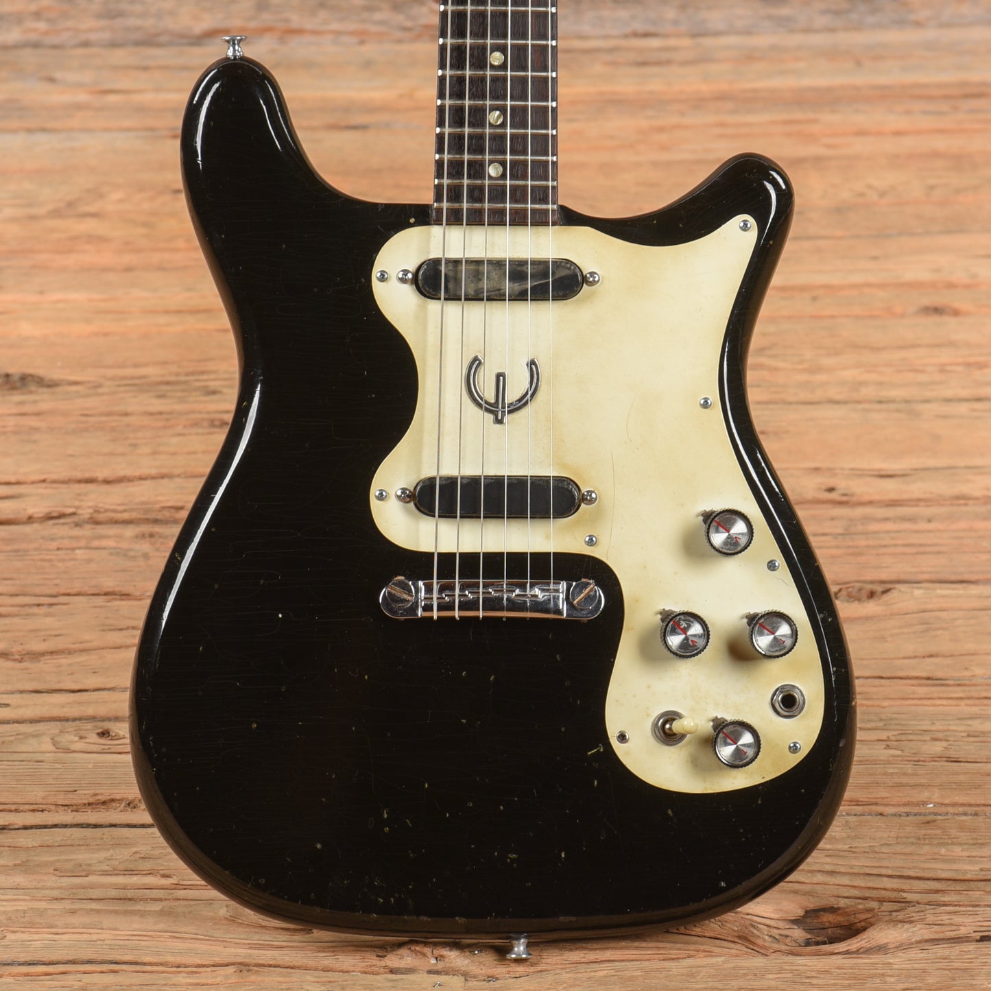 Epiphone Olympic Double Black 1965 Electric Guitars / Solid Body