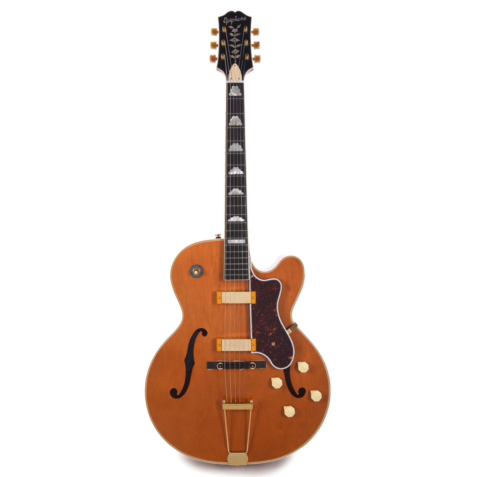 Epiphone Original 150th Anniversary Zephyr DeLuxe Regent Aged Antique Natural Electric Guitars / Solid Body