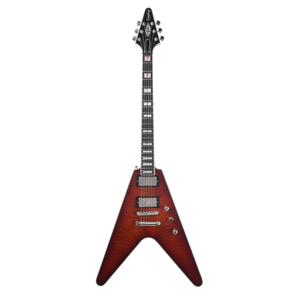 Epiphone Original Flying V Prophecy Aged Bengal Tiger Burst Electric Guitars / Solid Body