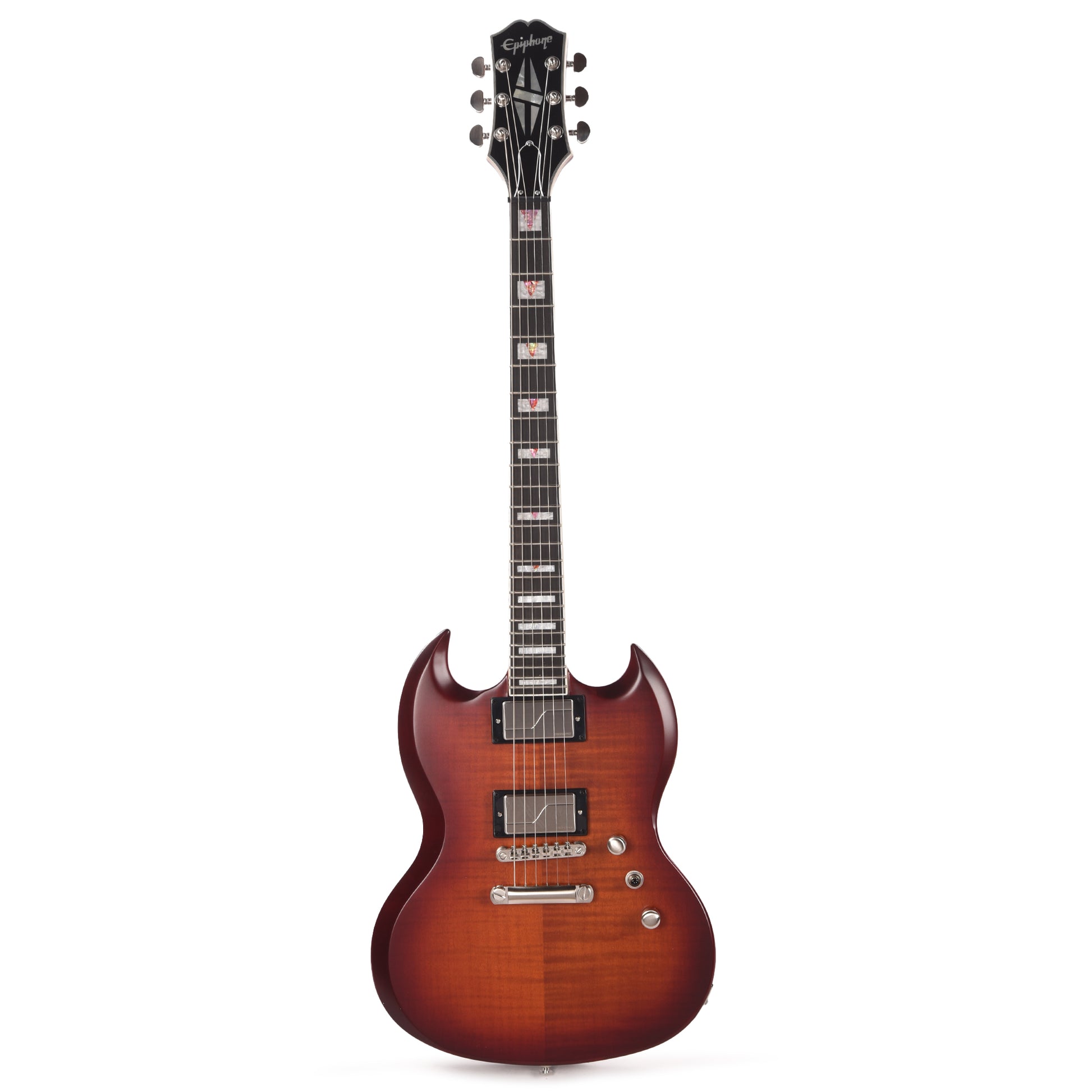 Epiphone Original SG Prophecy Aged Bengal Tiger Burst Electric Guitars / Solid Body