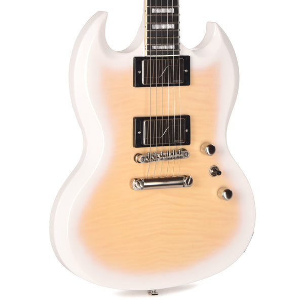 Epiphone SG PRO ホワイト Epiphone Original SG Prophecy Aged White Tiger Burst – Chicago