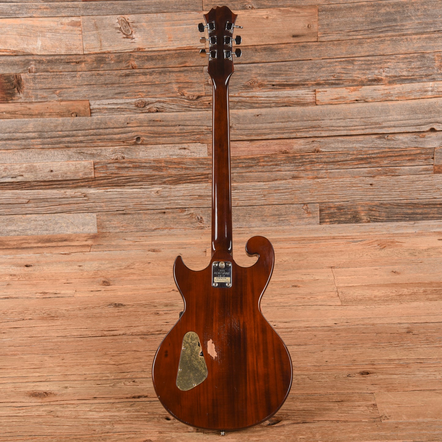 Epiphone SC-450 Scroll Natural 1970s Electric Guitars / Solid Body