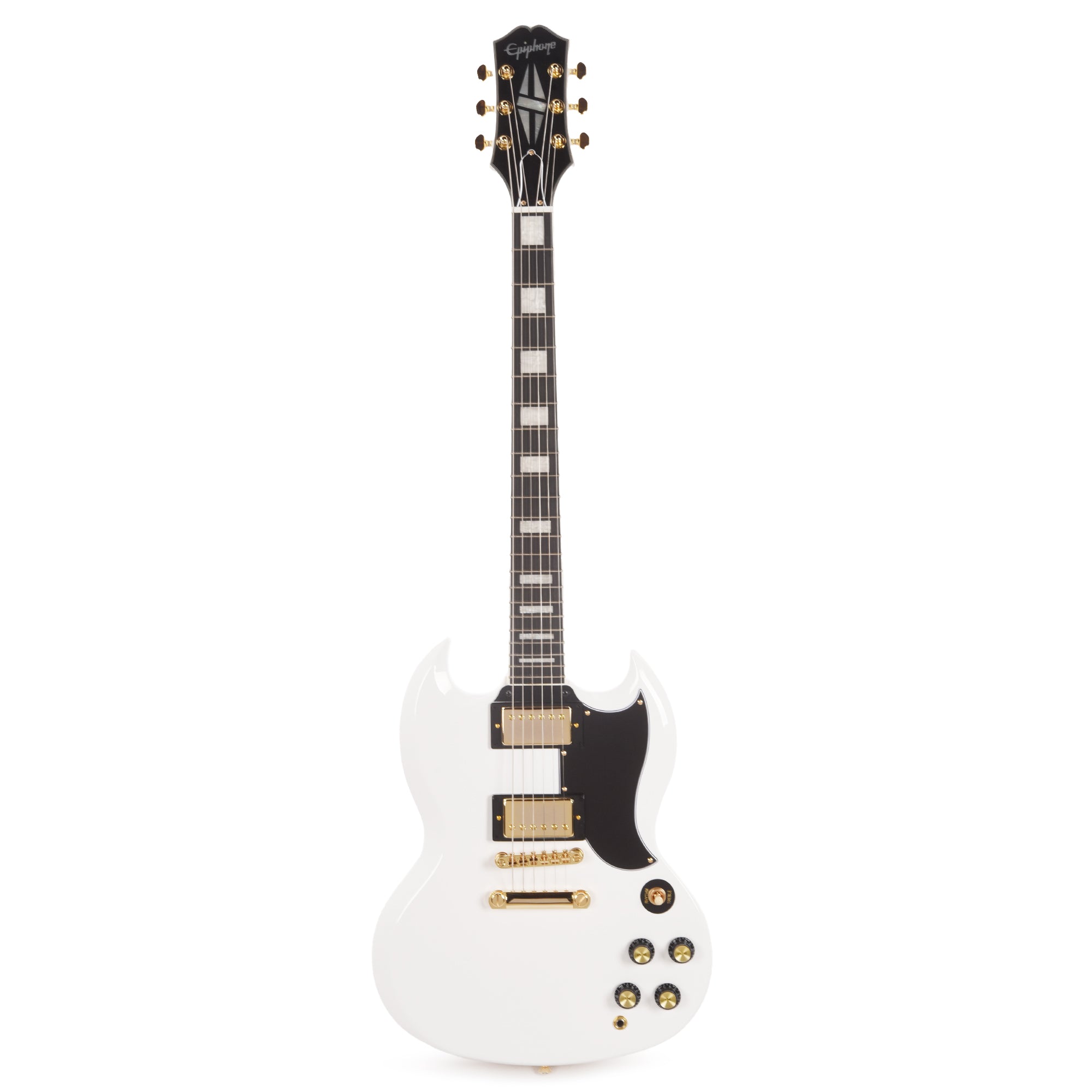 Epiphone SG Custom Alpine White Electric Guitars / Solid Body