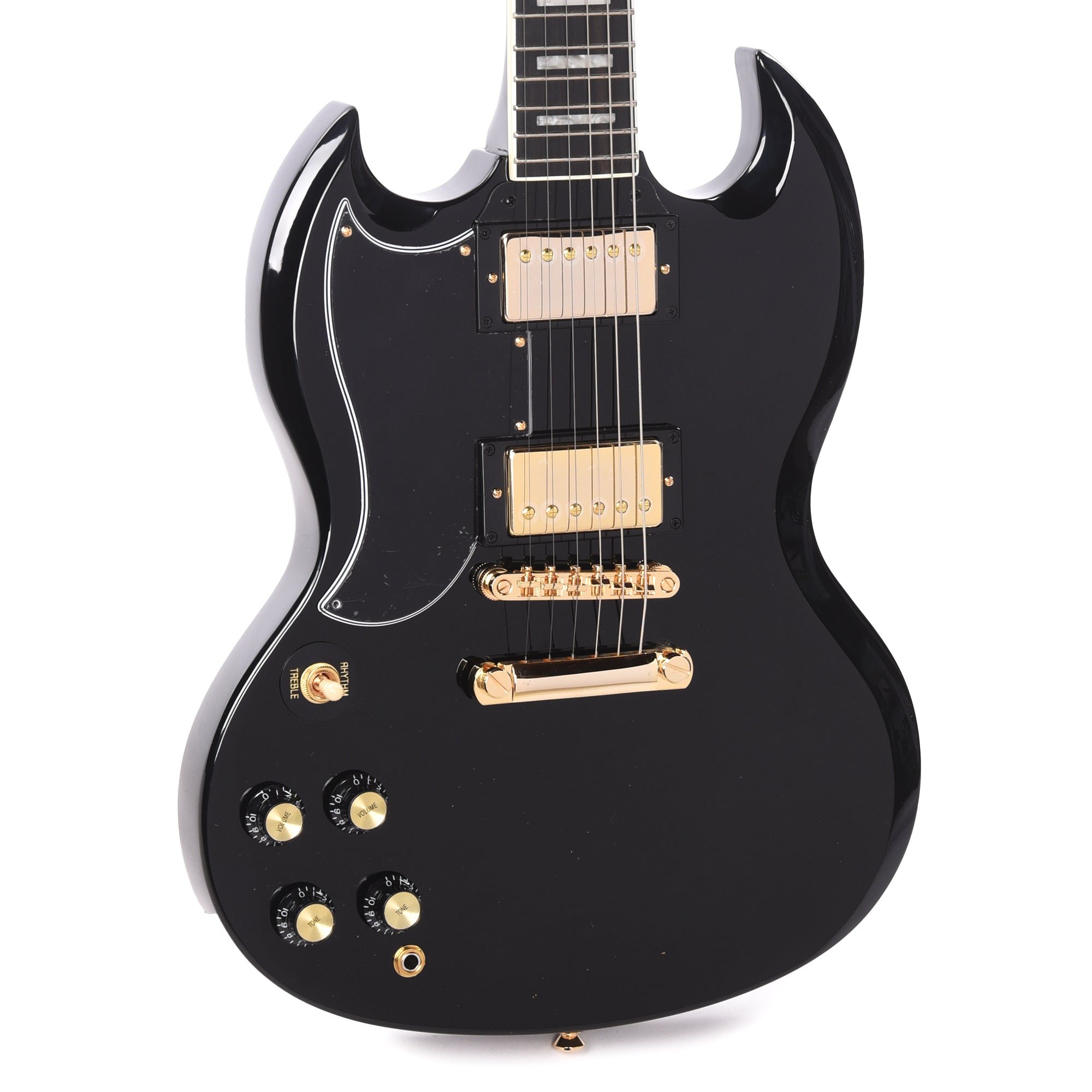 Epiphone SG Custom LEFTY Ebony Electric Guitars / Solid Body