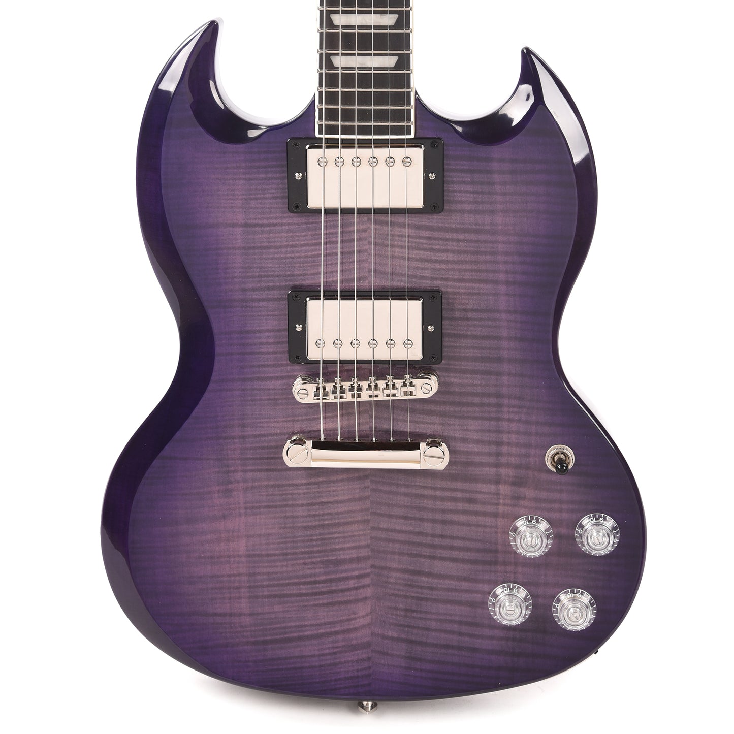 Epiphone SG Modern Figured Purple Burst Electric Guitars / Solid Body