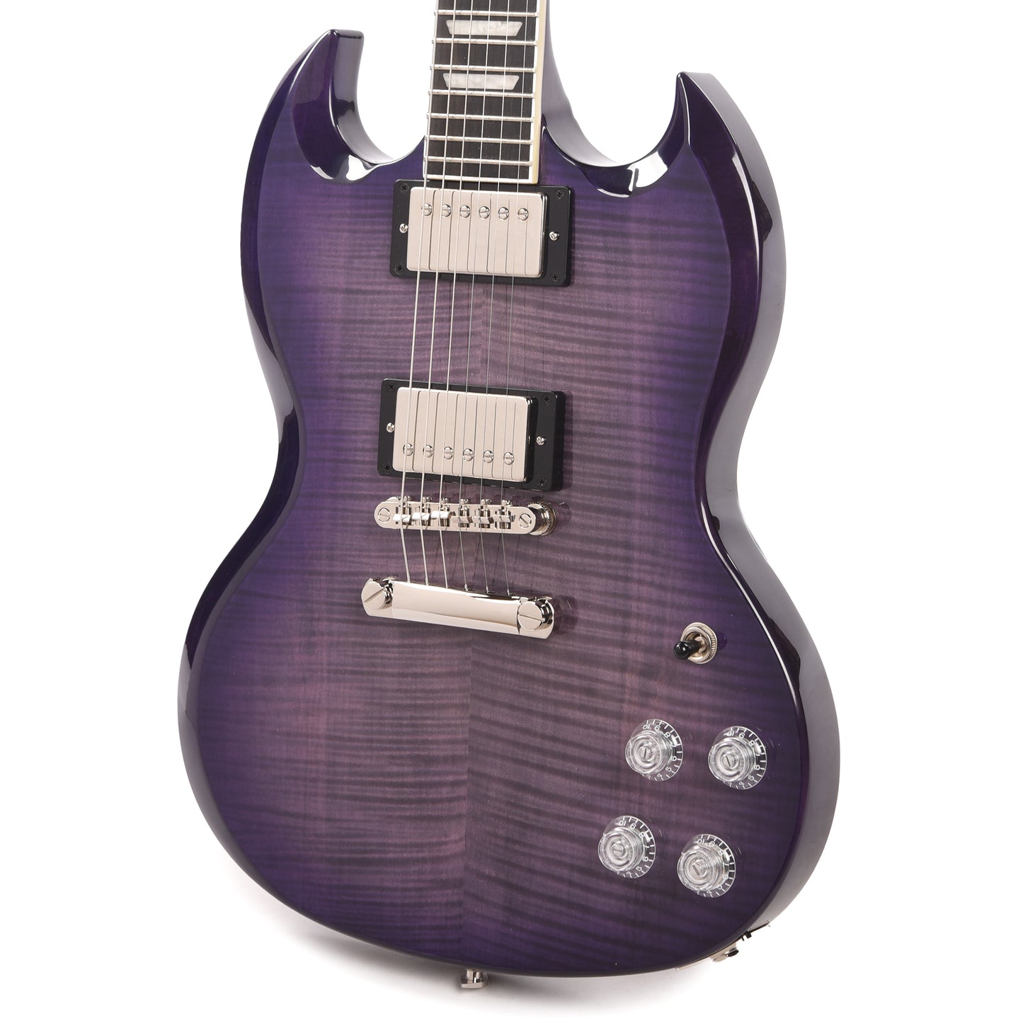 Epiphone SG Modern Figured Purple Burst Electric Guitars / Solid Body