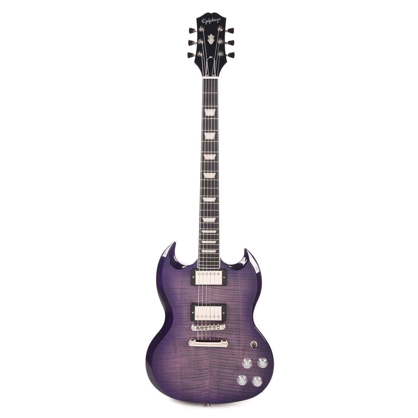 Epiphone SG Modern Figured Purple Burst Electric Guitars / Solid Body