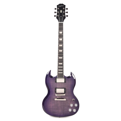Epiphone SG Modern Figured Purple Burst Electric Guitars / Solid Body