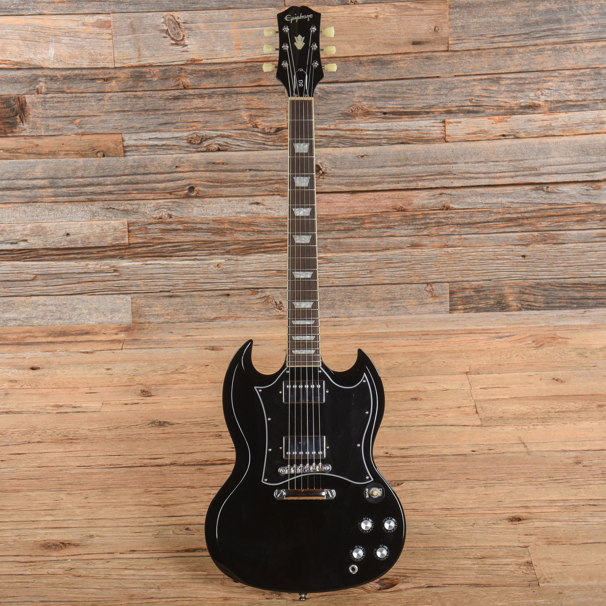 Epiphone SG Standard Ebony 2021 Electric Guitars / Solid Body