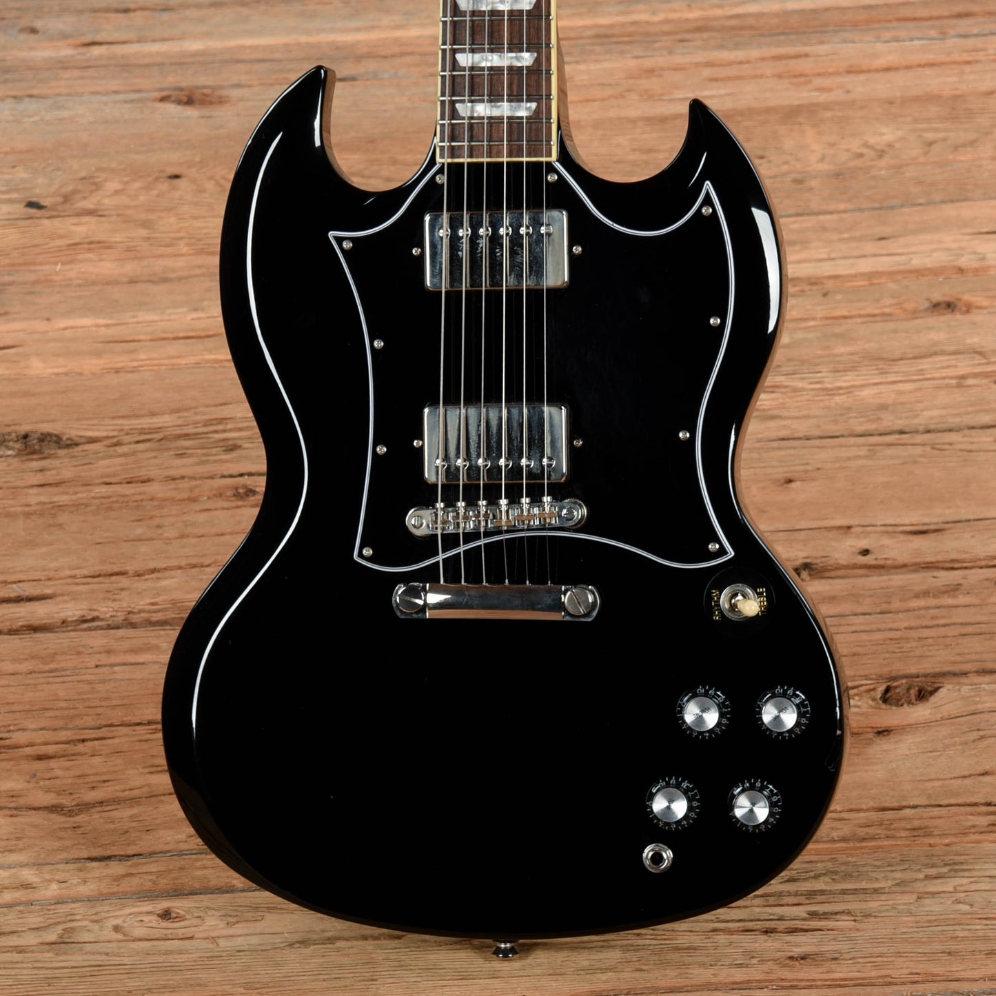 Epiphone SG Standard Ebony 2024 Electric Guitars / Solid Body