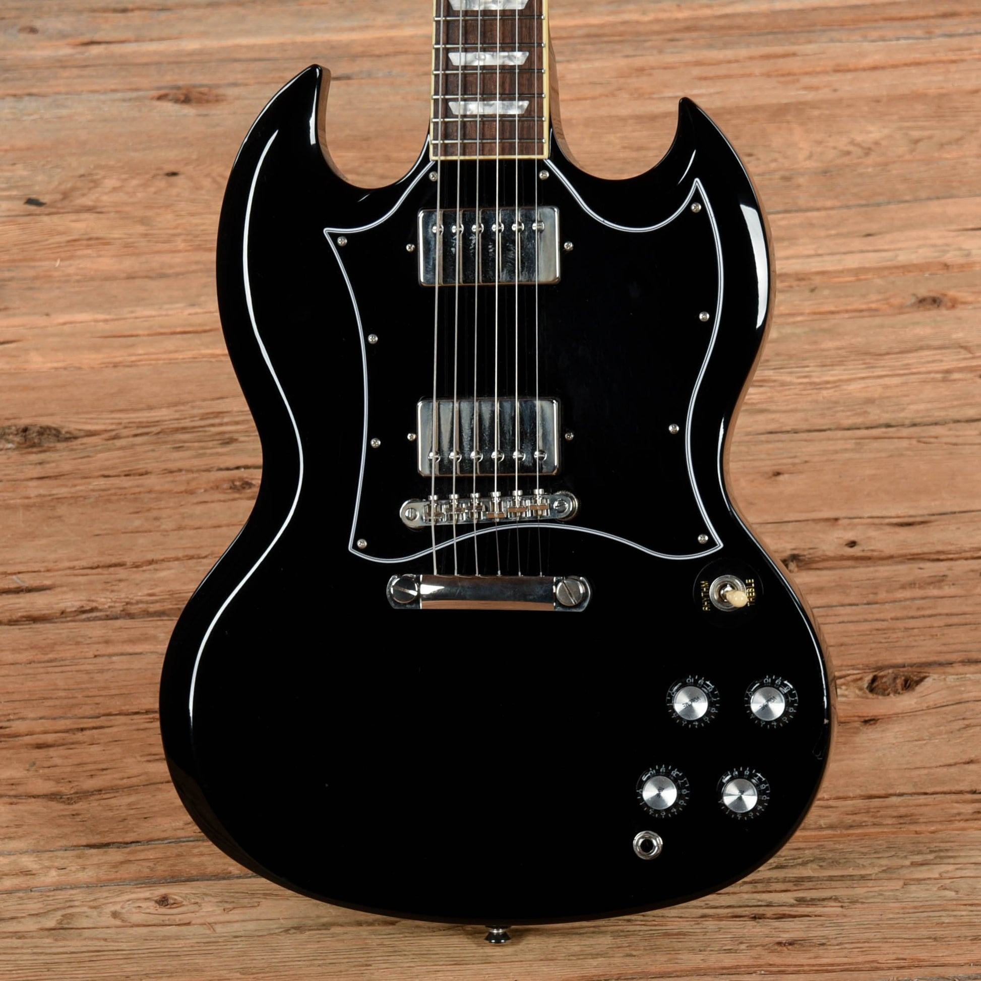 Epiphone SG Standard Ebony 2024 Electric Guitars / Solid Body