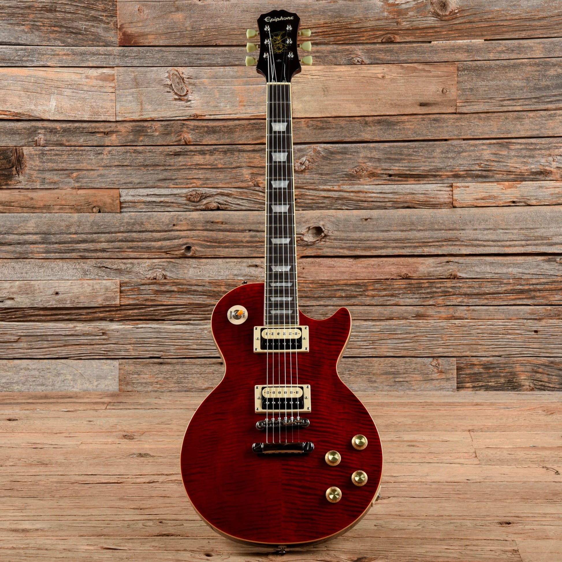 Epiphone Slash Signature "Rosso Corsa" Les Paul Standard Red Electric Guitars / Solid Body