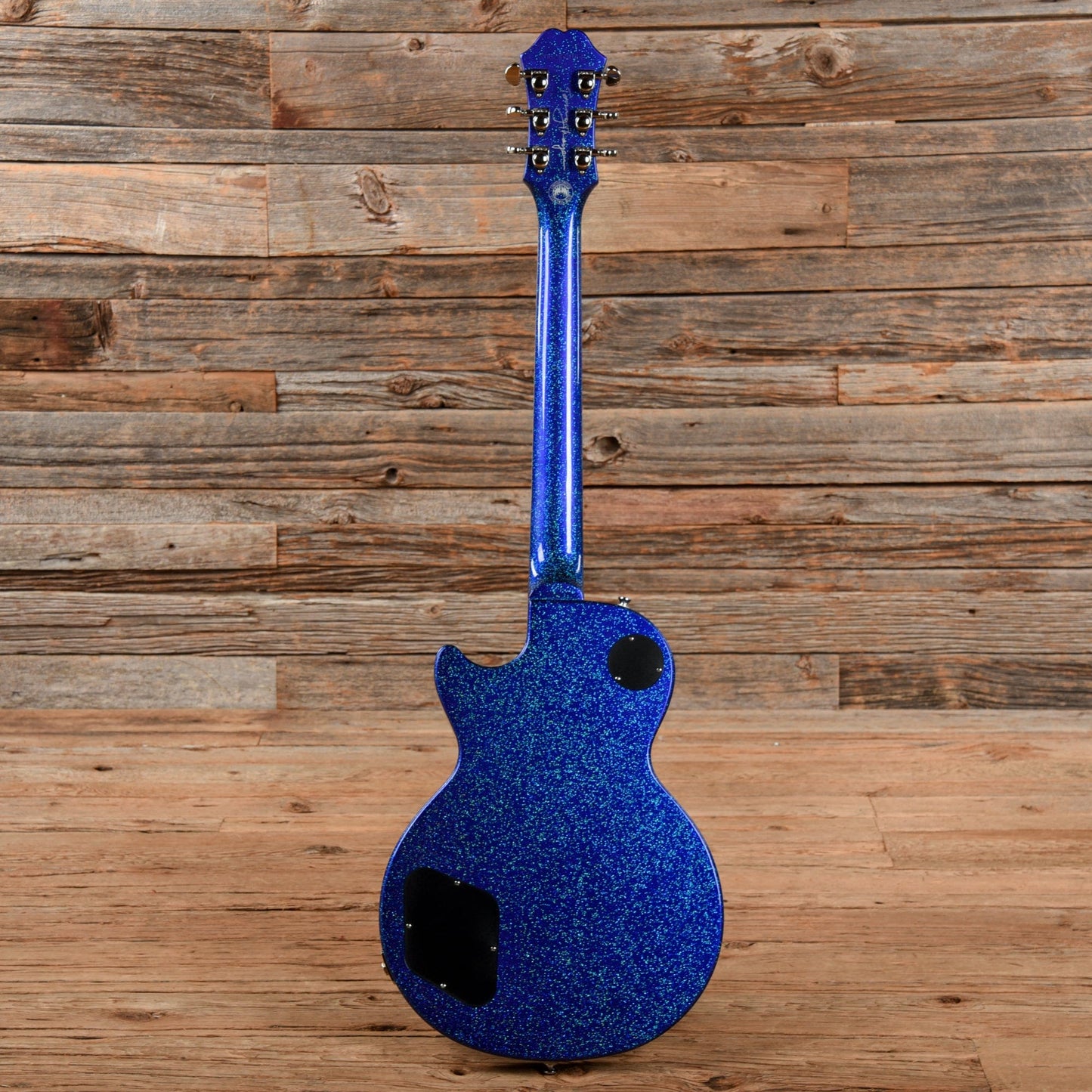 Epiphone Tommy Thayer Signature "Electric Blue" Les Paul Standard Blue Sparkle Electric Guitars / Solid Body