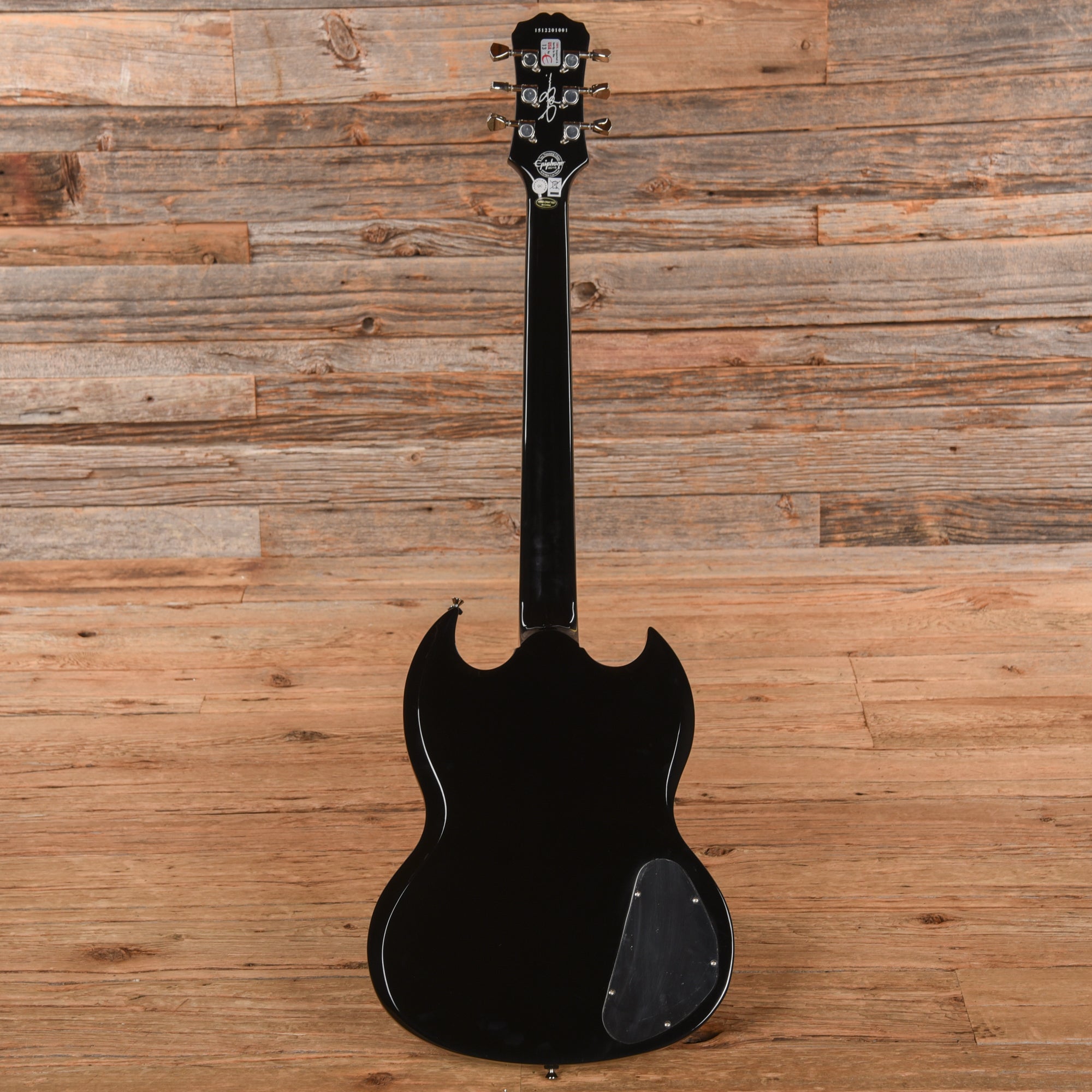 Epiphone Tony Iommi Signature G-400 Ebony 2015 LEFTY Electric Guitars / Solid Body