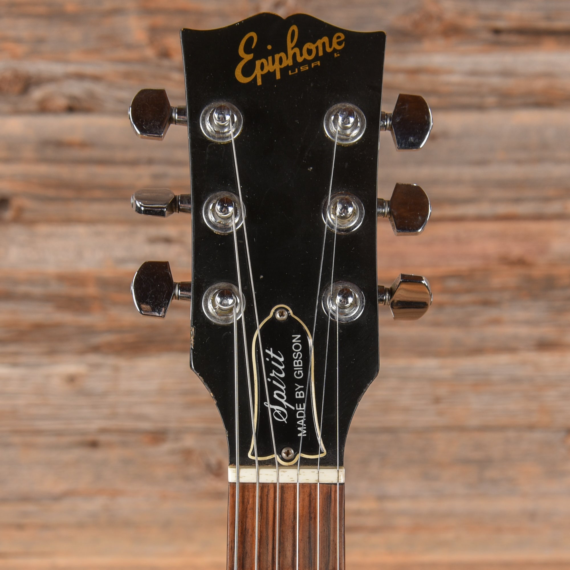 Epiphone USA Spirit II Black 1982 Electric Guitars / Solid Body