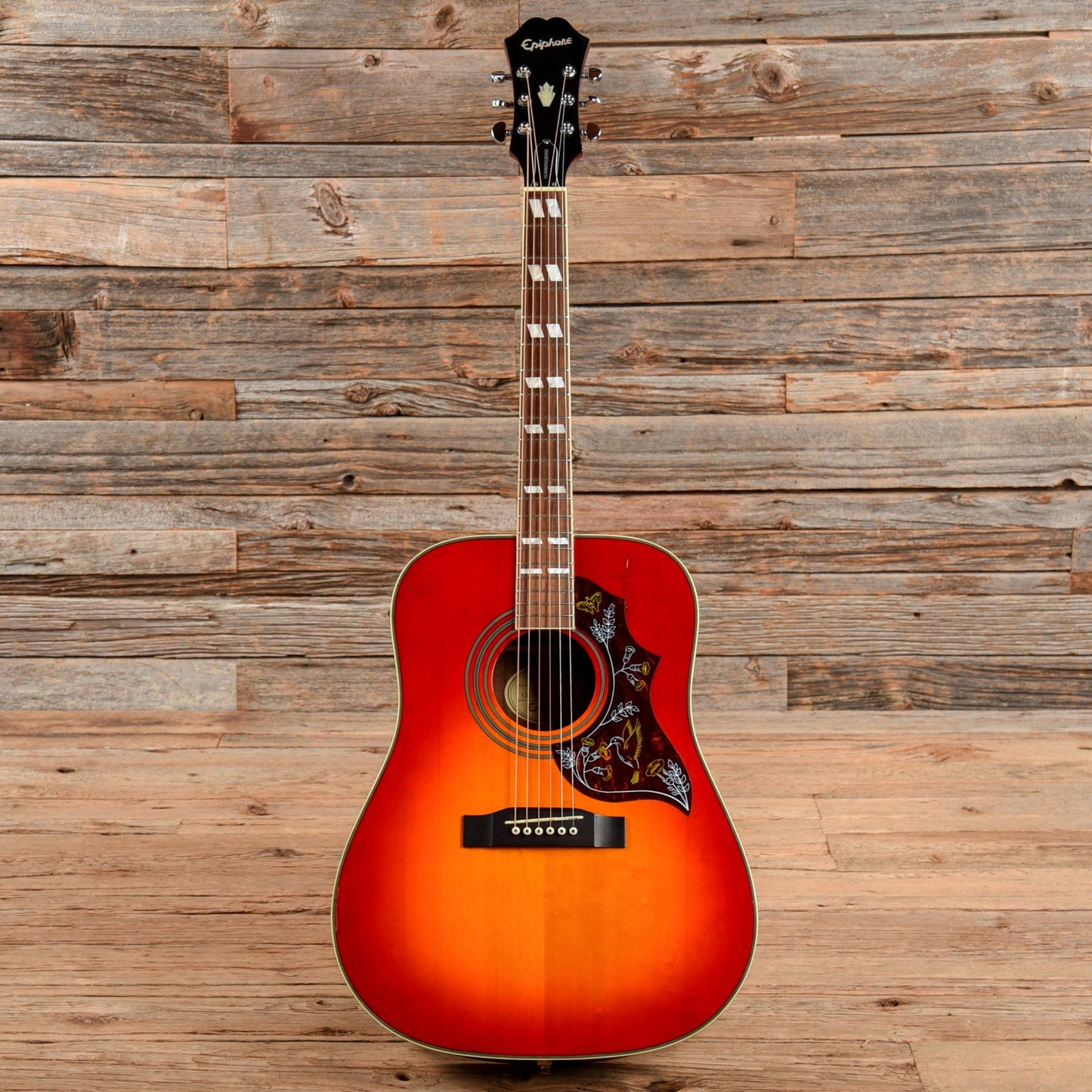 Epiphone Hummingbird HS Cherry Sunburst 2006