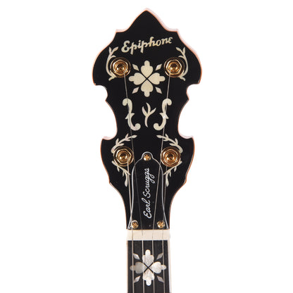 Epiphone Inspired by Gibson Earl Scruggs Golden Deluxe Banjo Vintage Sunburst Folk Instruments / Banjos